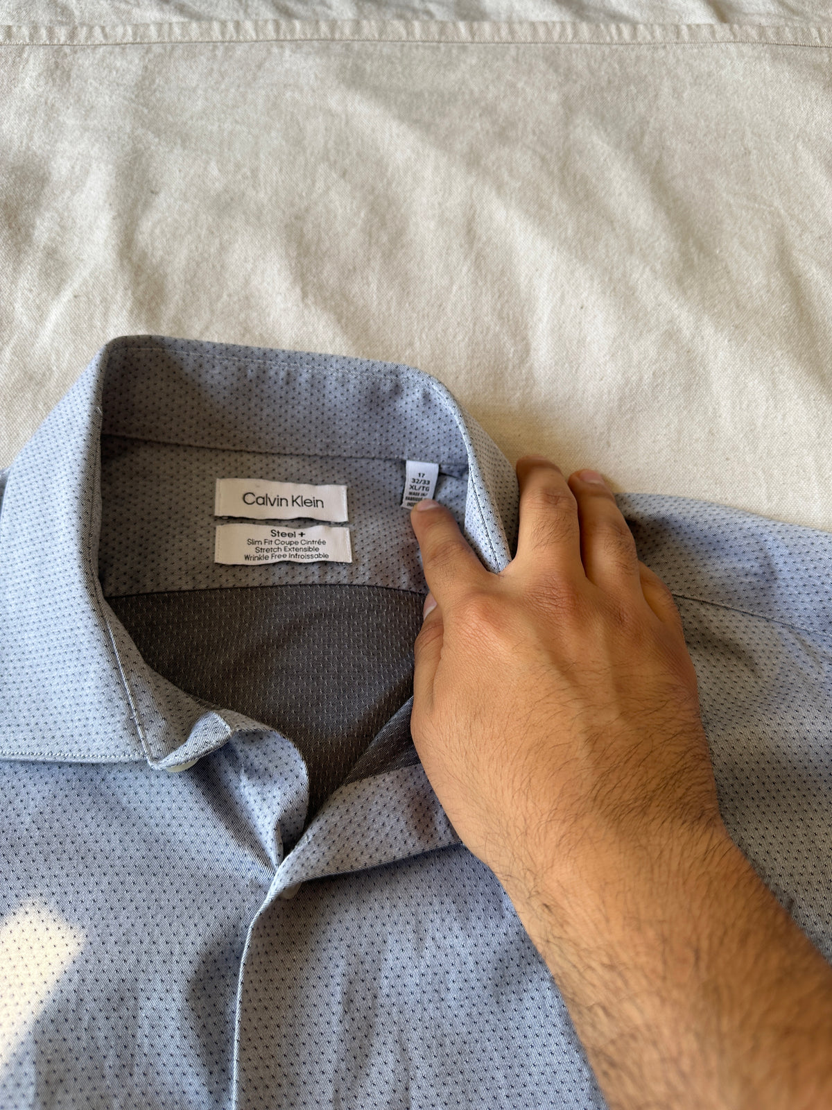 Calvin Klein — Camisa, Talla XL