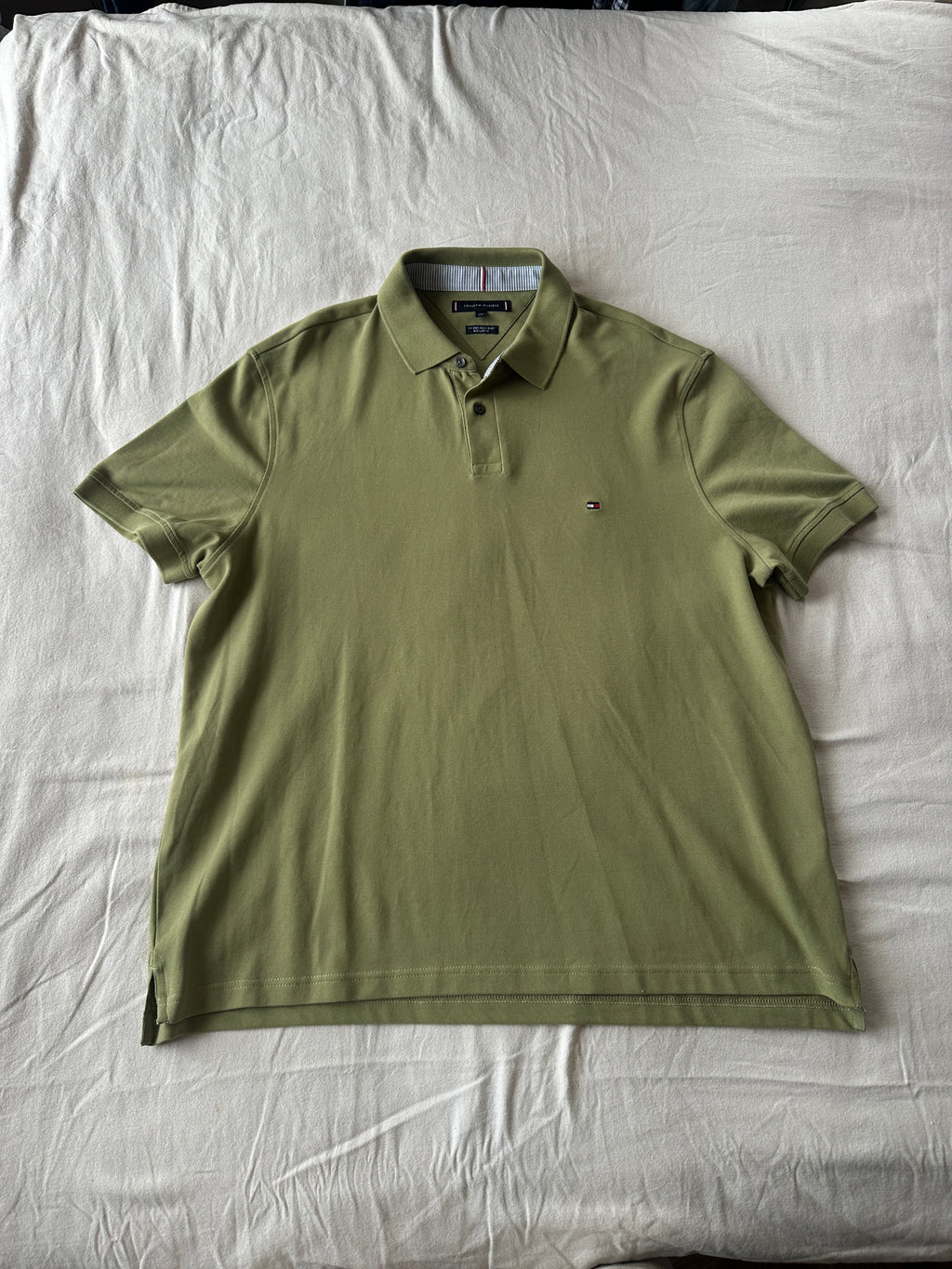 1. Tommy Hilfiger — Camisero Verde, Talla XXL