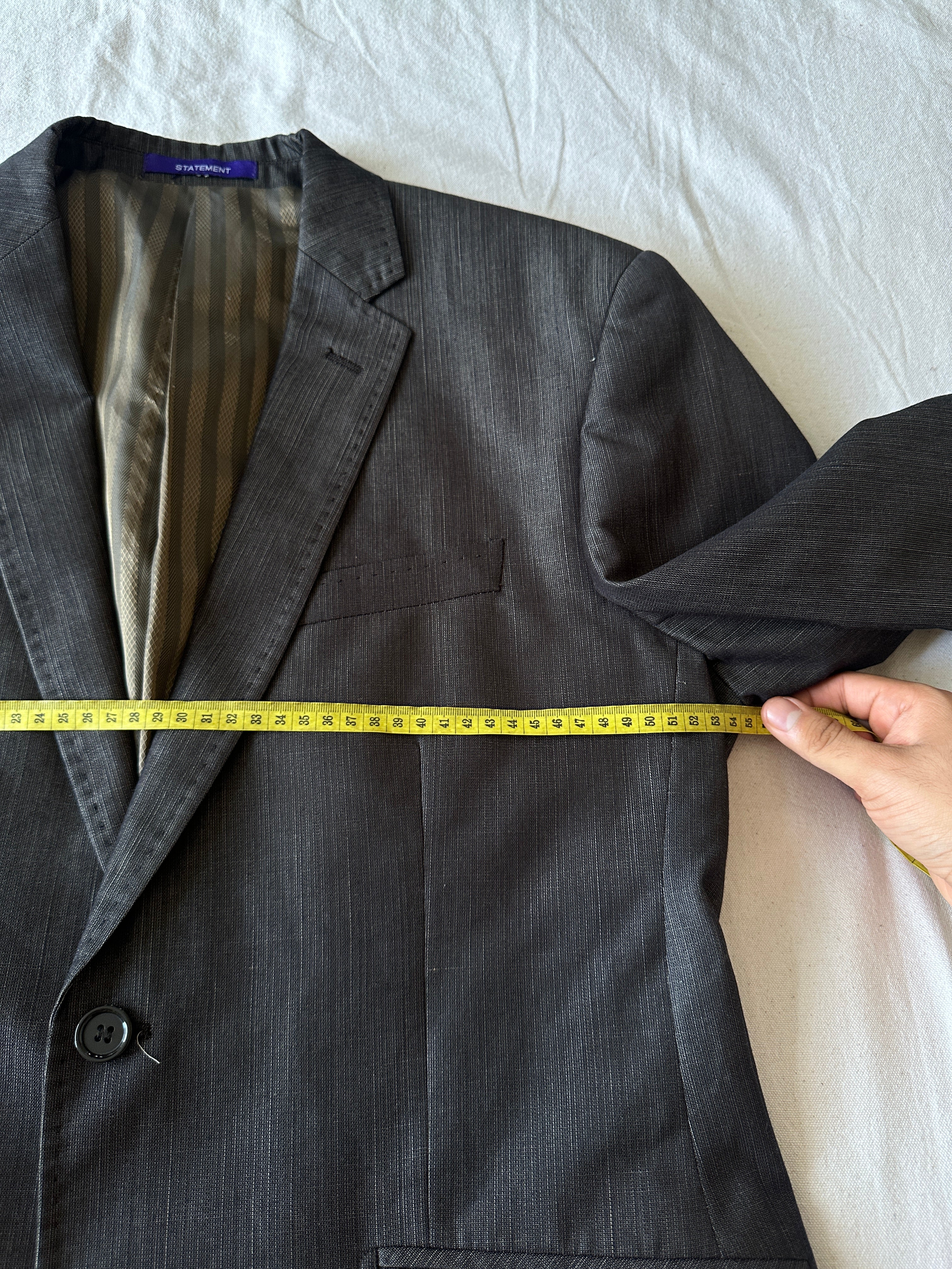 Statement Italy Confidence — Terno Hecho en Italia, Talla L