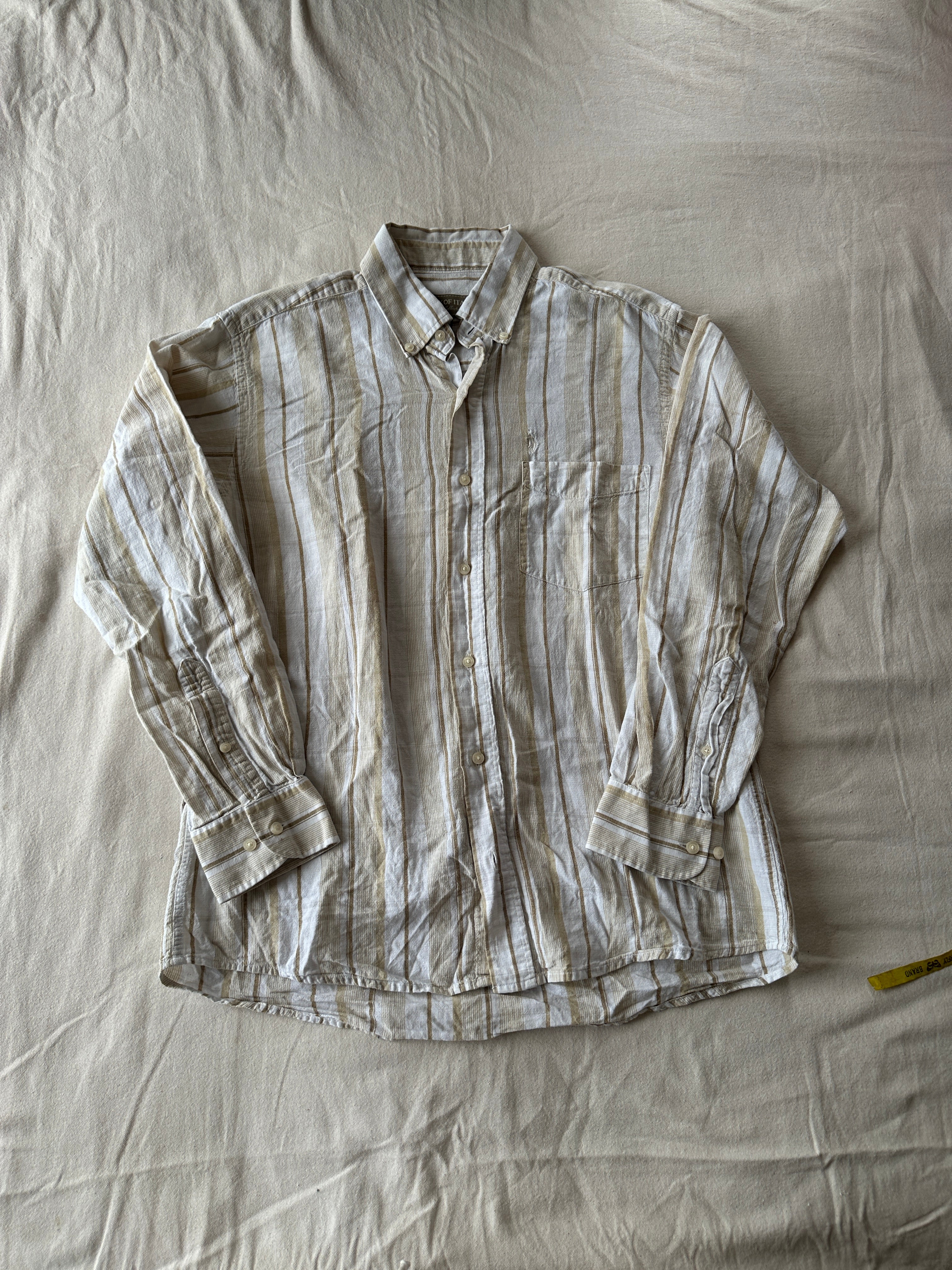 Ritzy Of Italy — Camisa Lino, Talla M