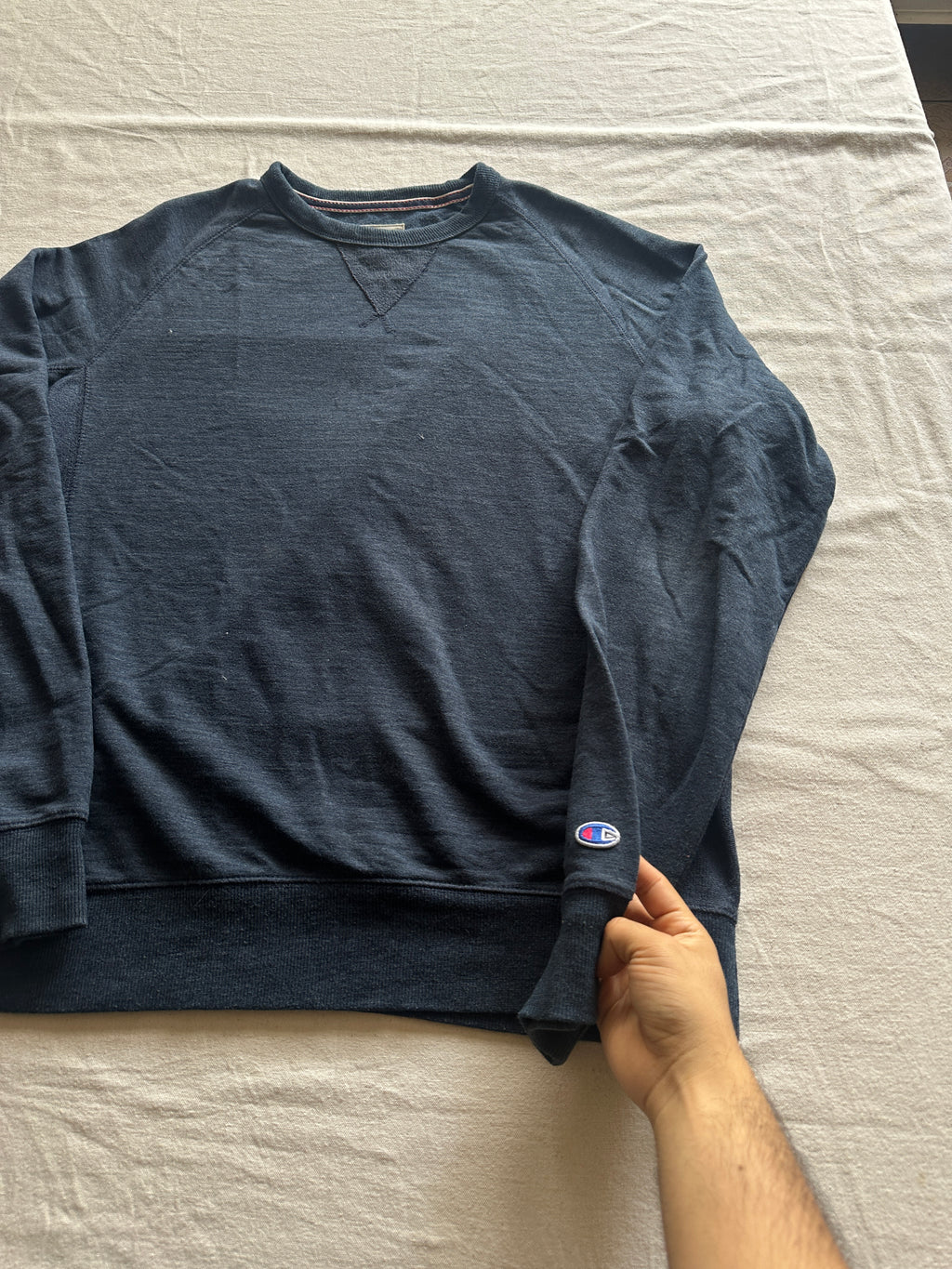 Champions — Crewneck Azul, Talla L