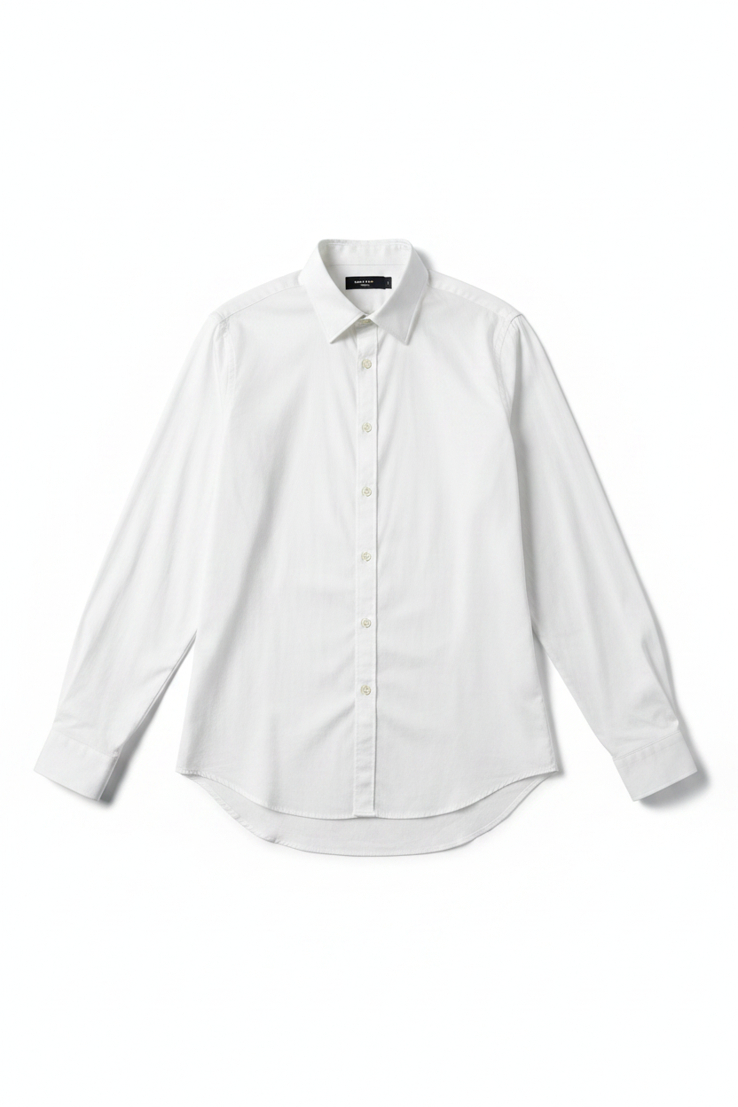 Zara — Camisa Blanca, Talla XL