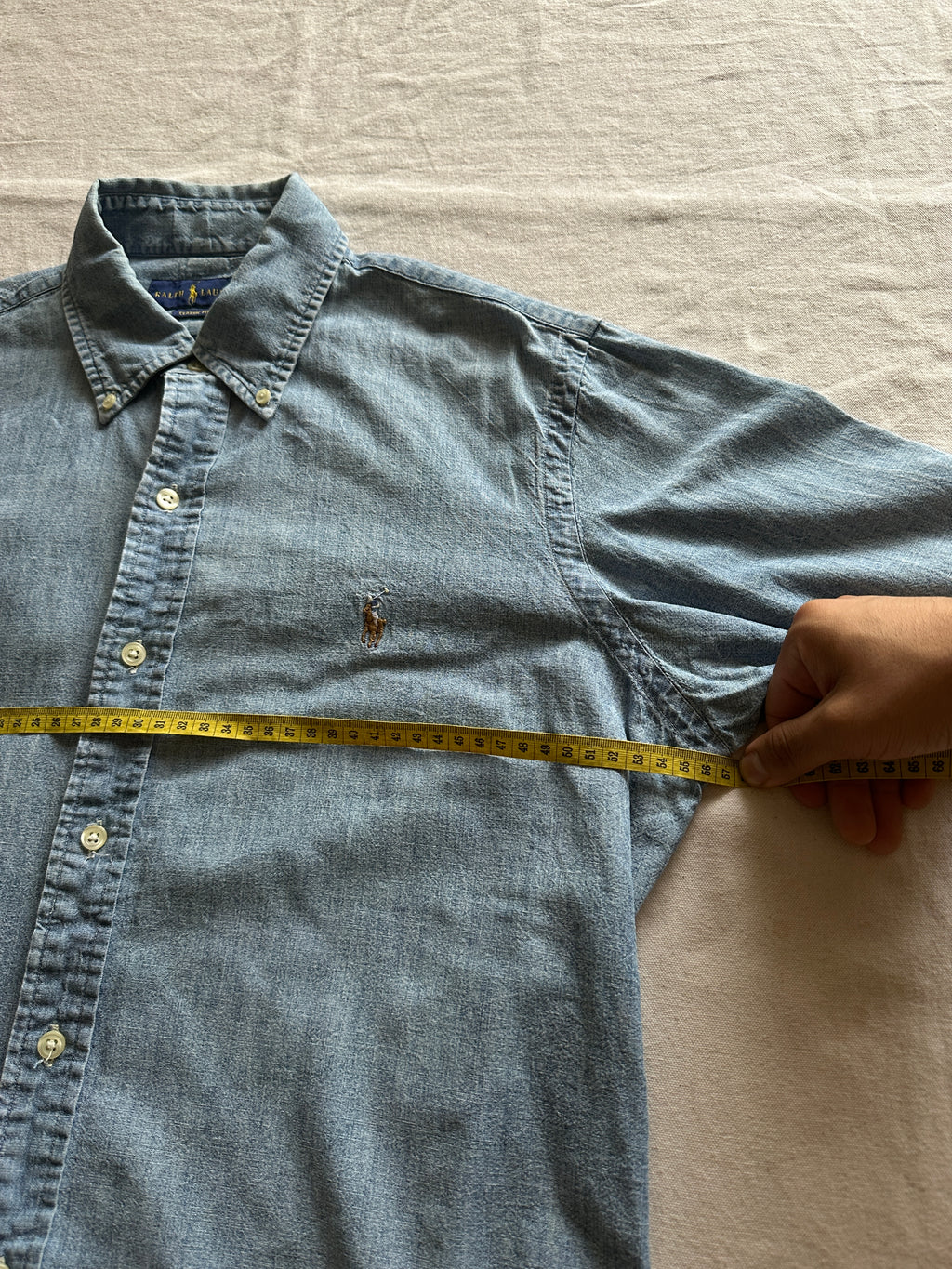 1. Ralph Lauren — Nuevo Camisa Mezquilla, Talla M