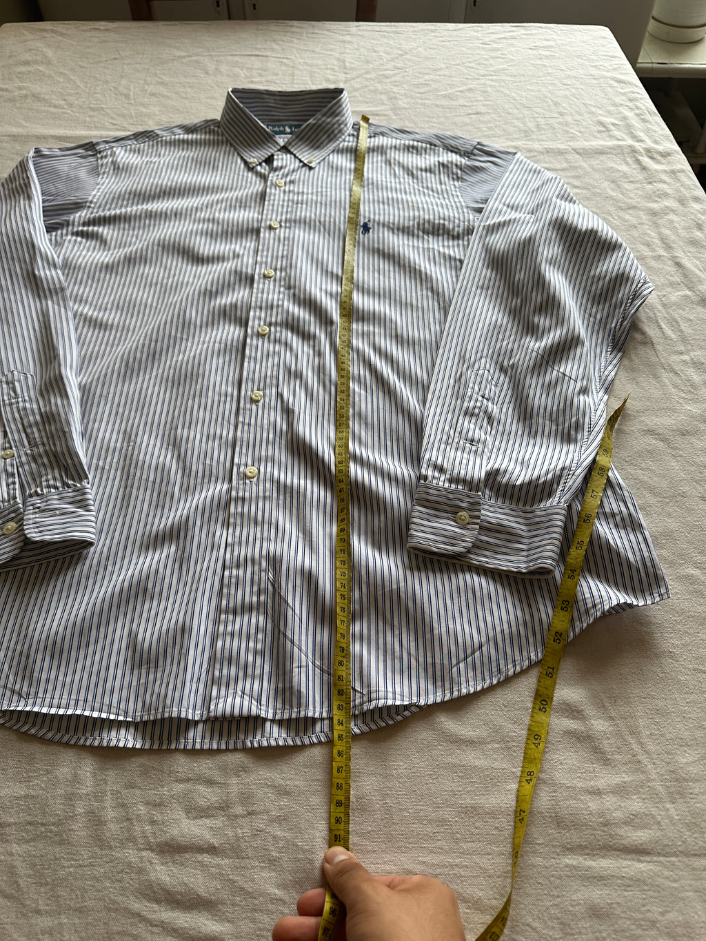 1. Ralph Lauren — Camisa Rayas, Talla XXL