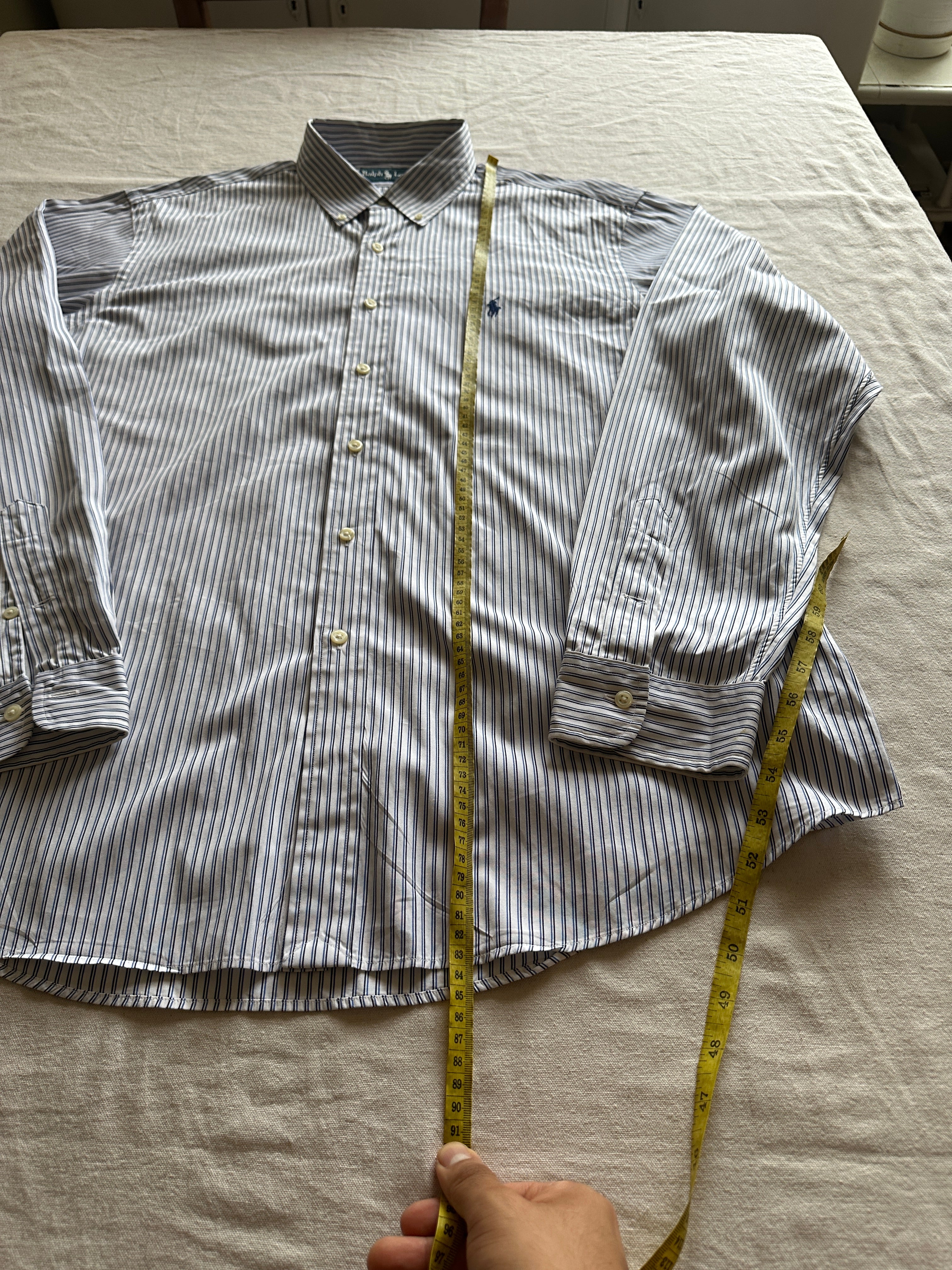 1. Ralph Lauren — Camisa Rayas, Talla XXL