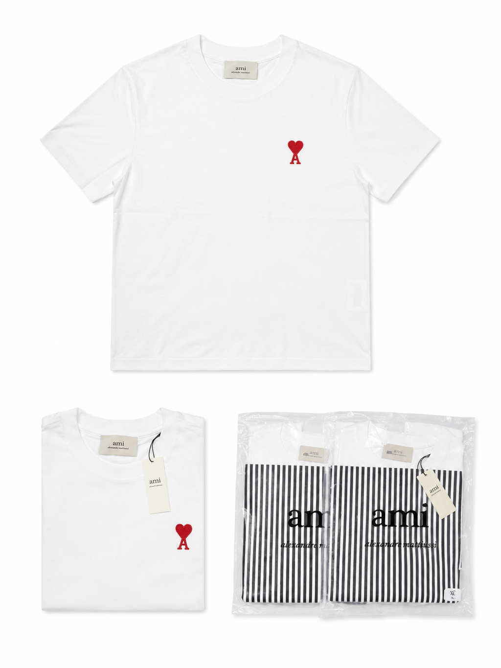Ami Paris — Nuevo Polo Original, Talla L
