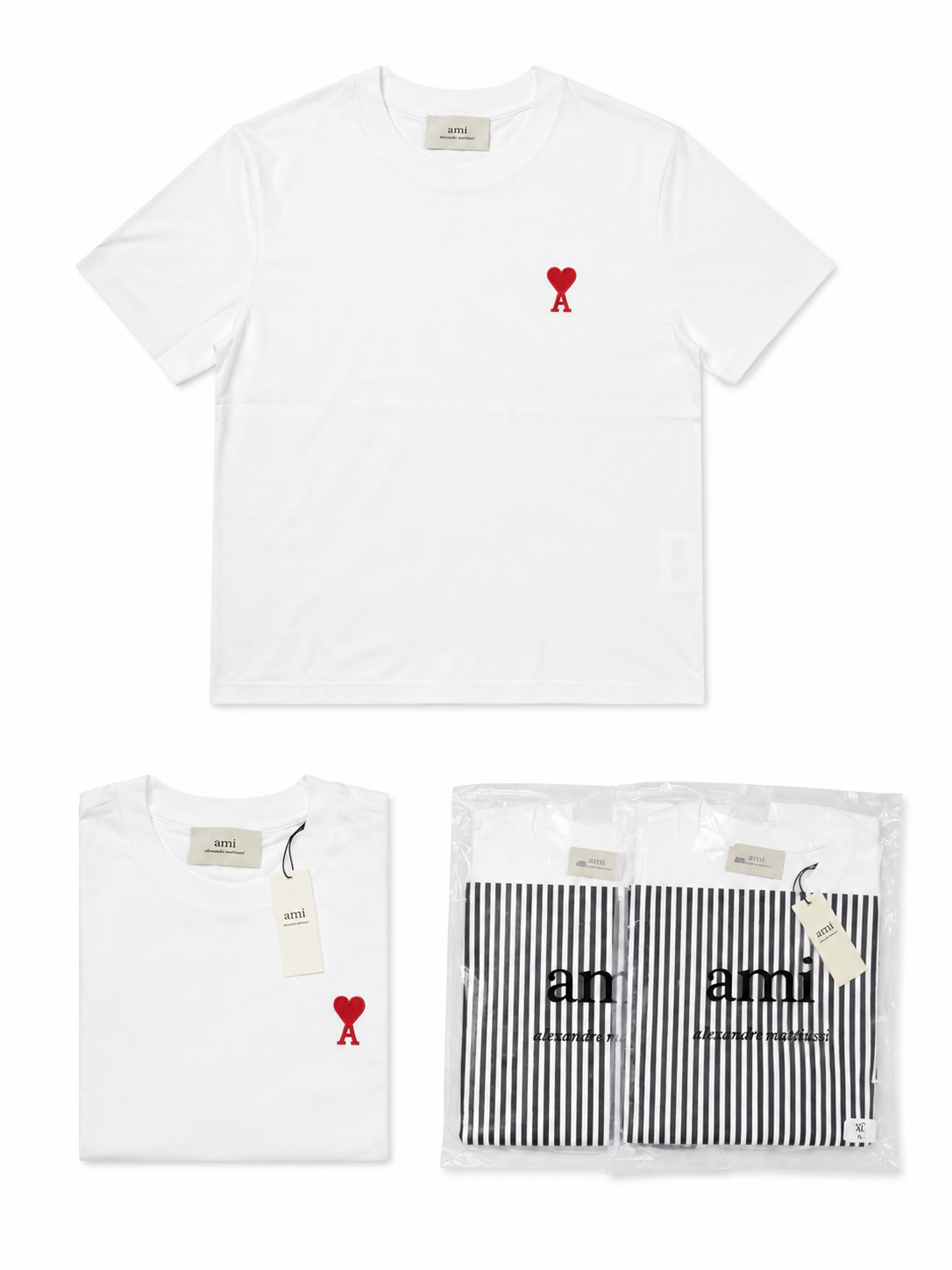 Ami Paris — Nuevo Polo Original, Talla L