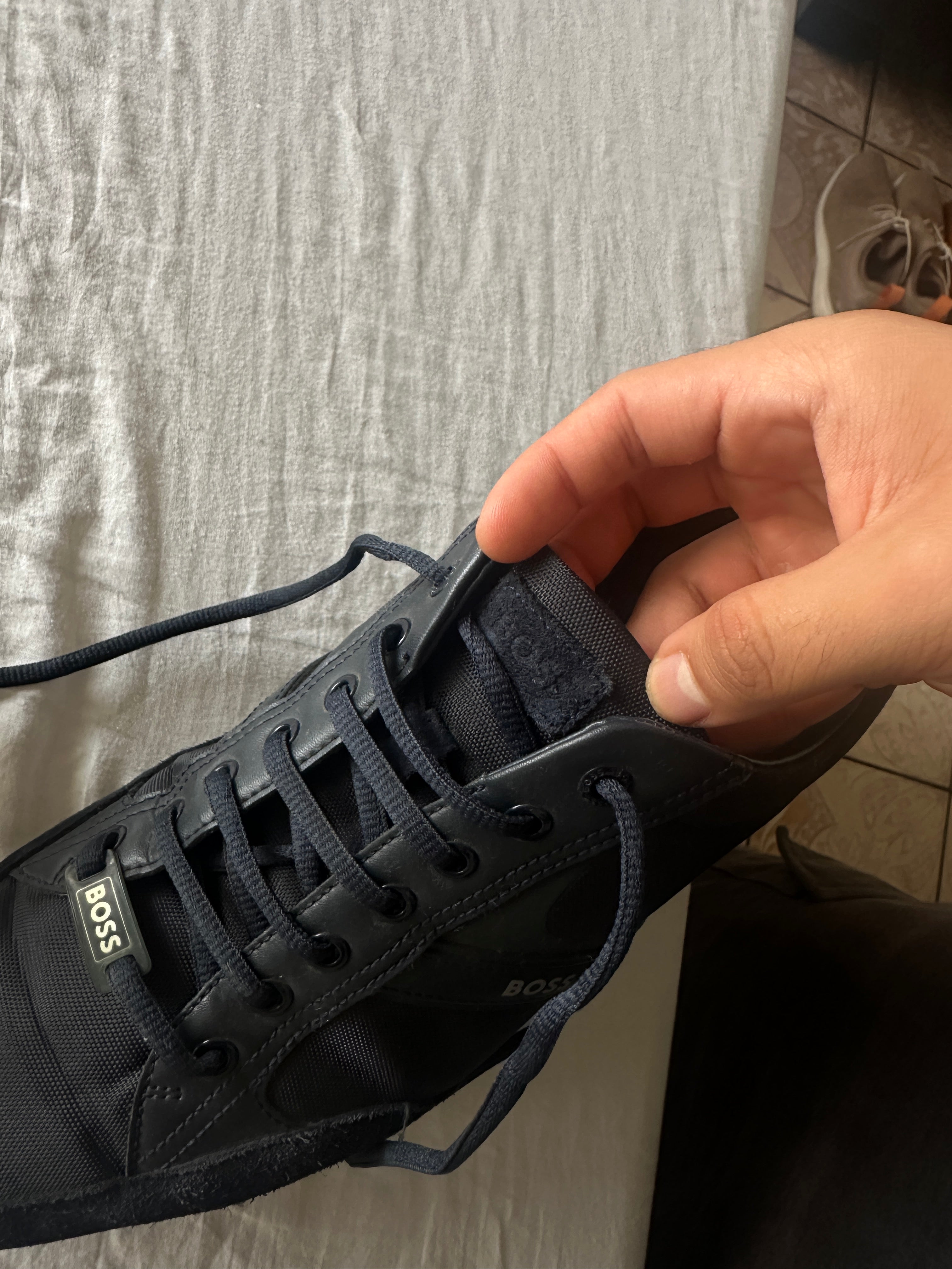 Hugo Boss — Zapatillas Azules, Talla 45