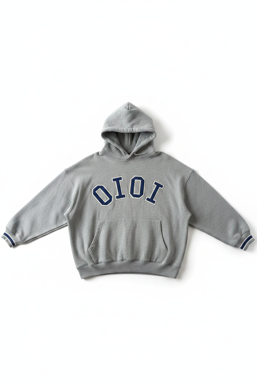 OiOi — Hoodie Plomo, Talla M
