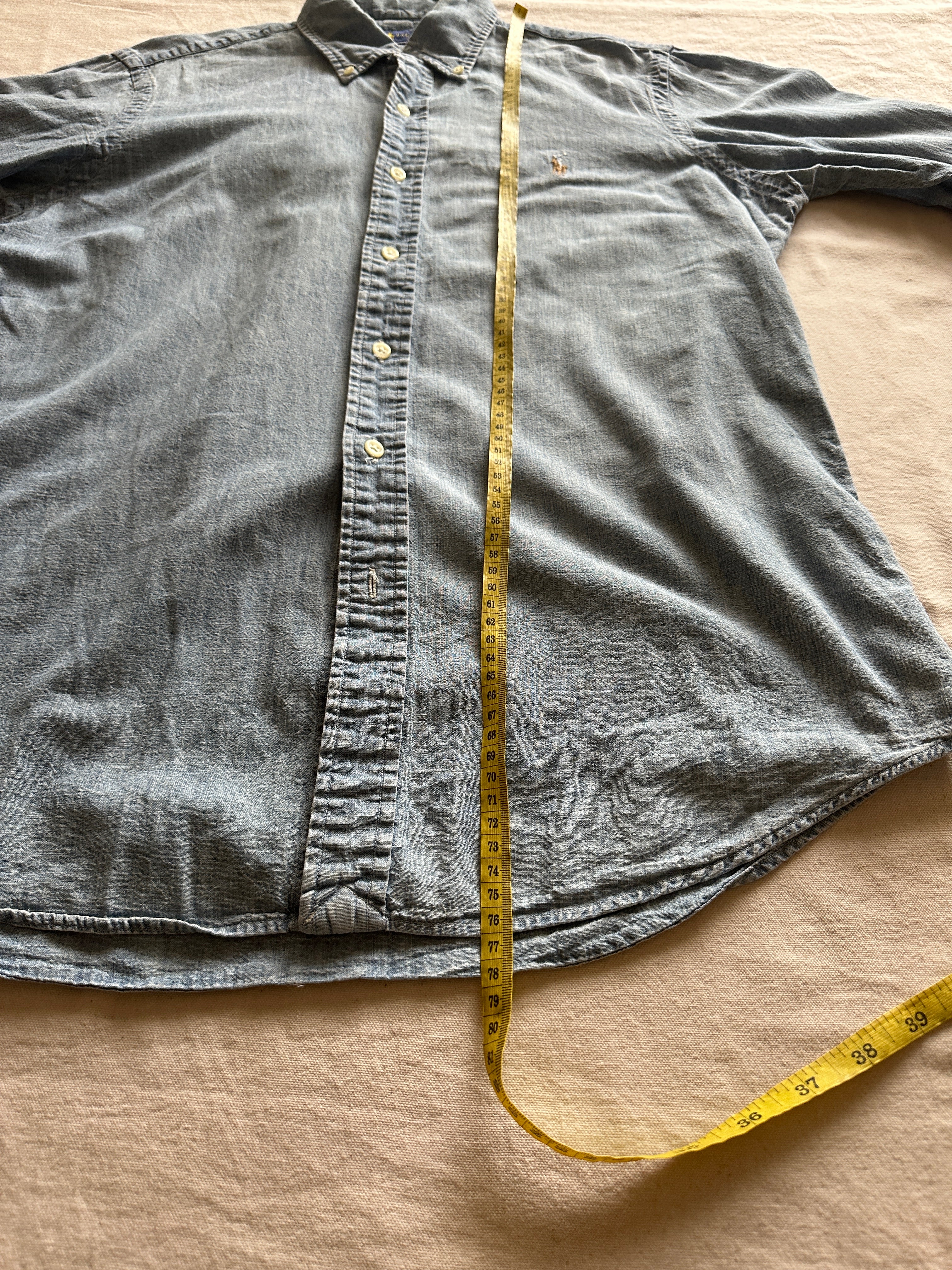 1. Ralph Lauren — Nuevo Camisa Mezquilla, Talla M
