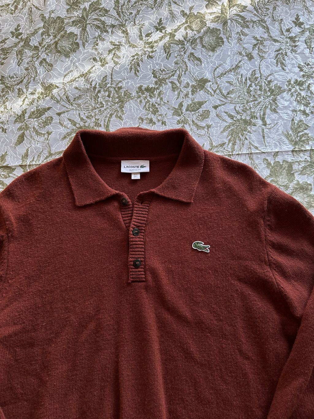 Lacoste — Sweater Lana, Talla M