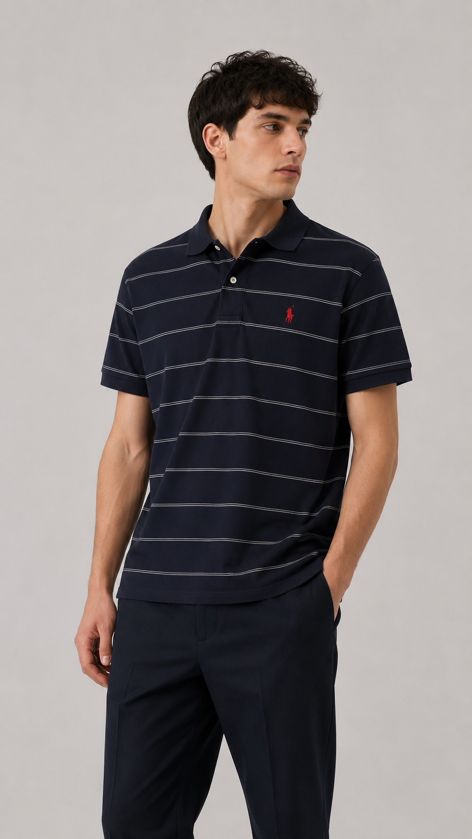 1. Ralph Lauren — Camisero Rayas, Talla L