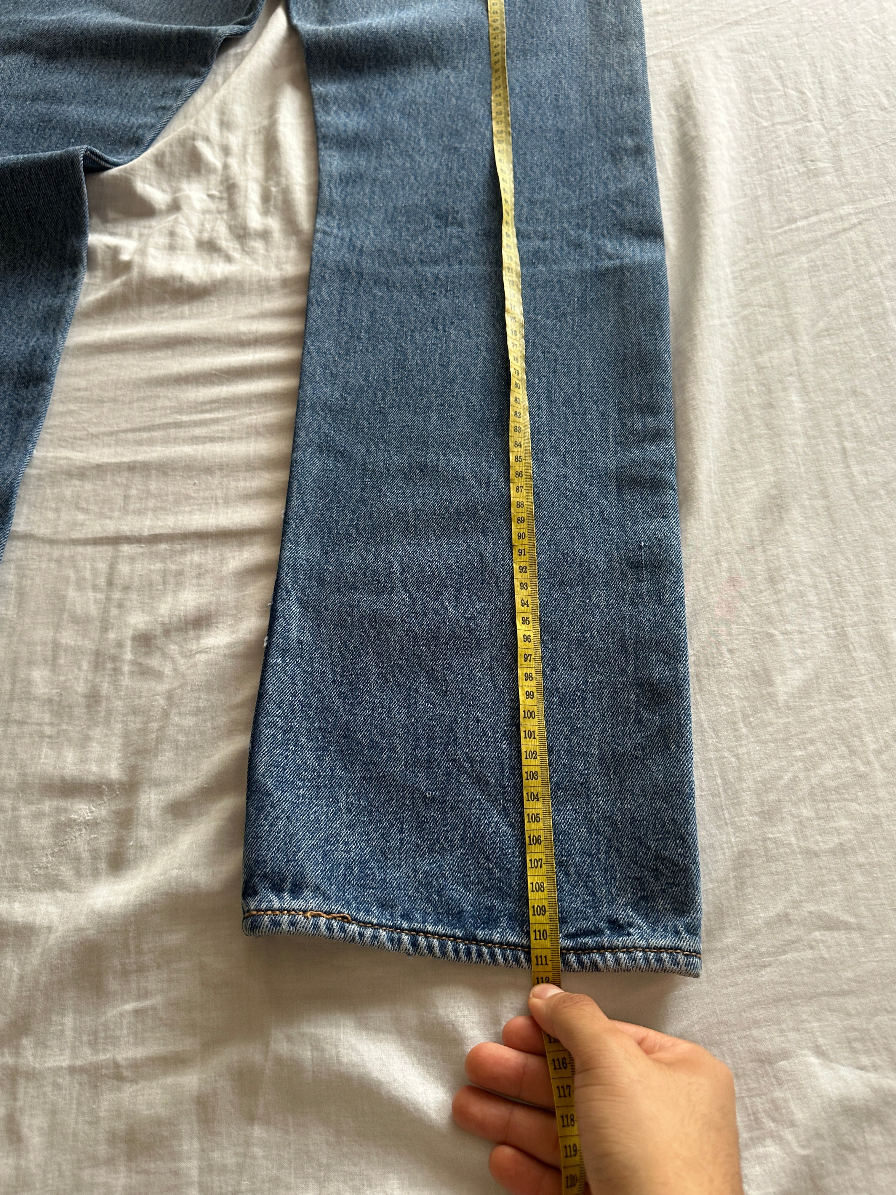 Levi’s 501 — Baggy Jean Botones, Talla 34x32