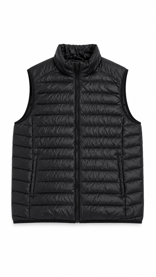 No Brand — Chaleco Plumas, Talla M