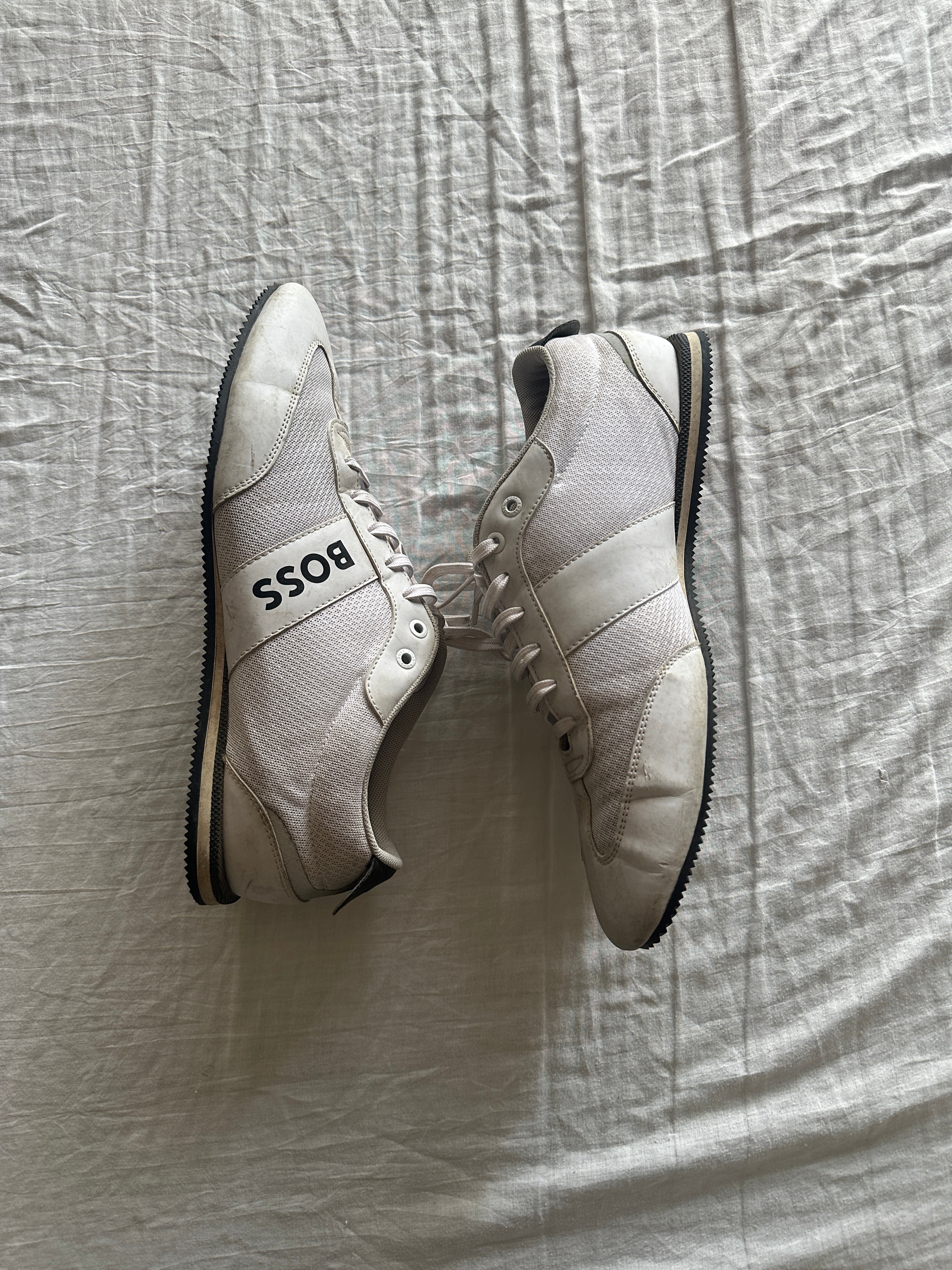 Hugo Boss — Zapatillas Blancas, Talla 45