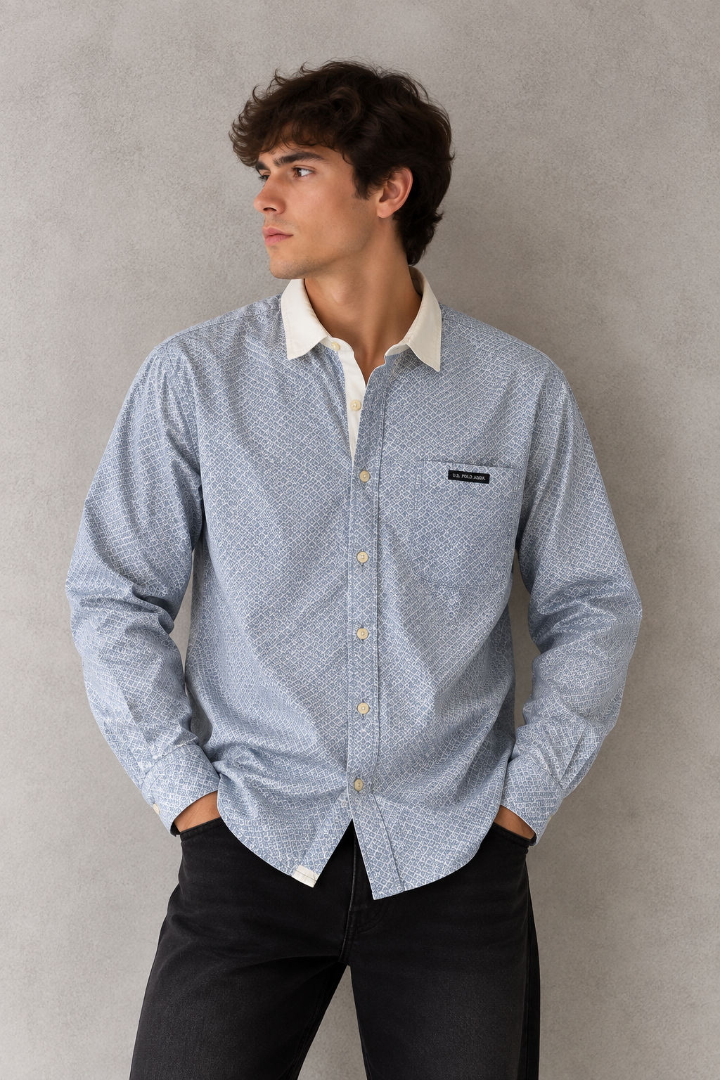 US POLO ASSN — Camisa, Talla XL