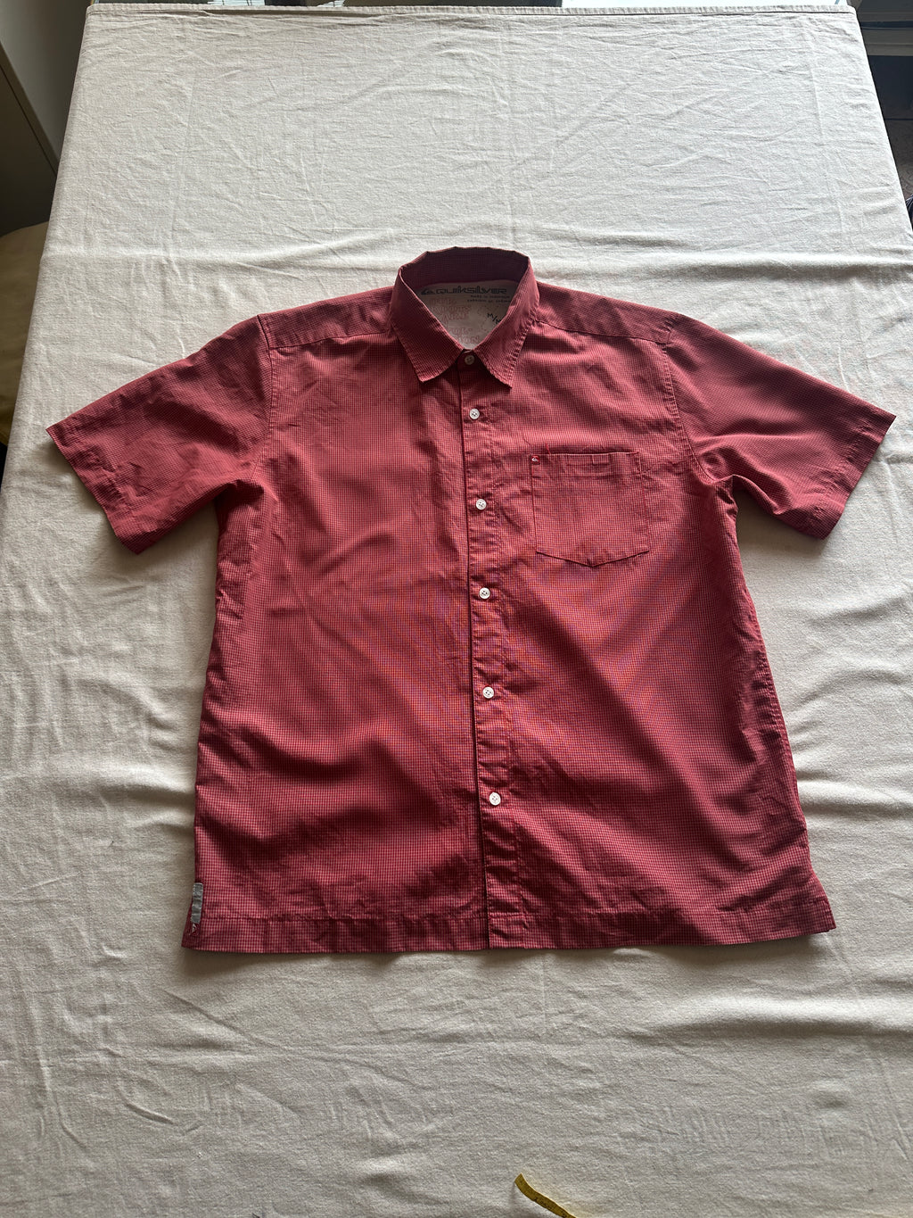 Quiksilver — Camisa Manga Corta, Talla M