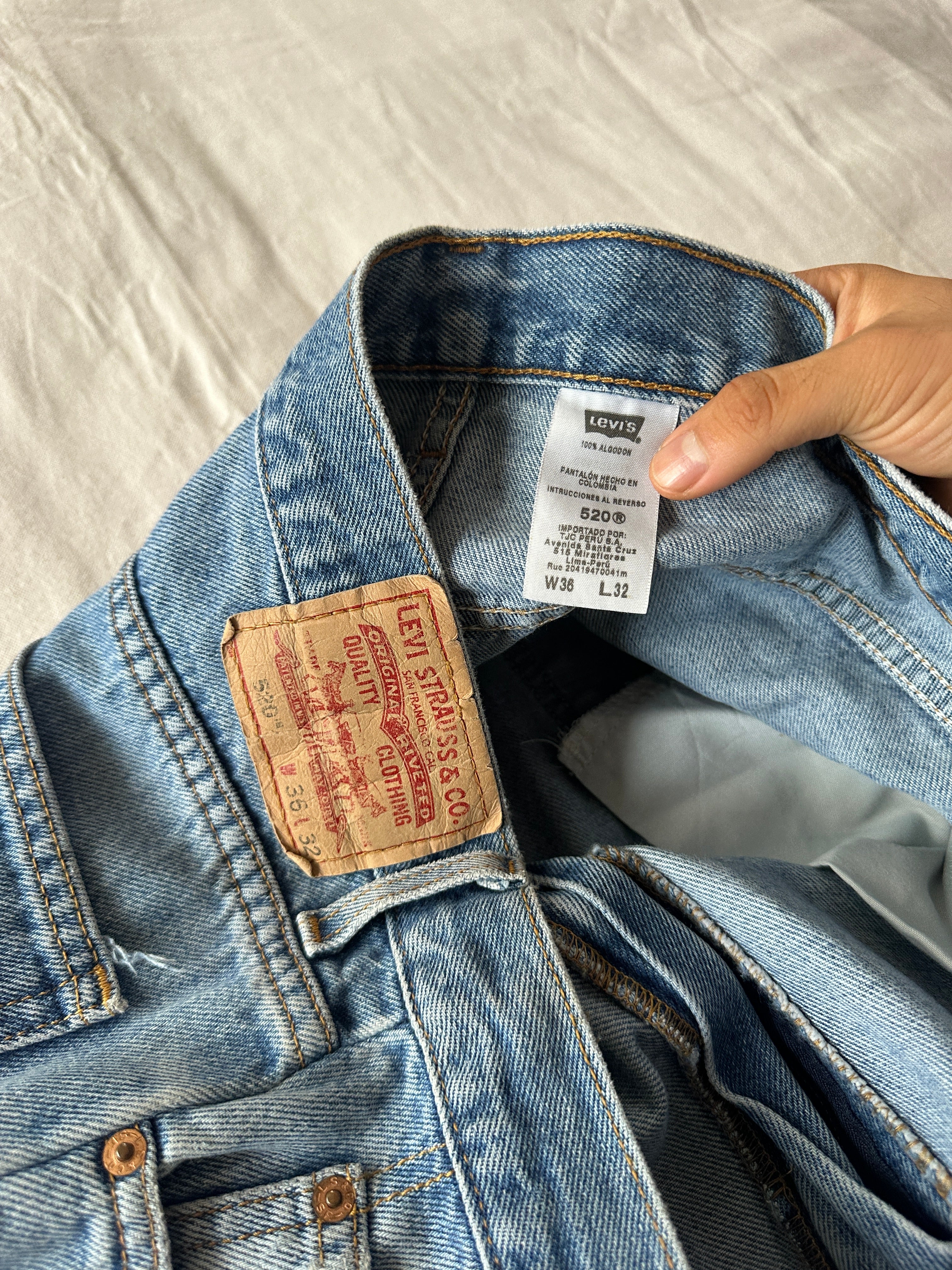Levi’s 520 — Baggy Jean, Talla 36x32
