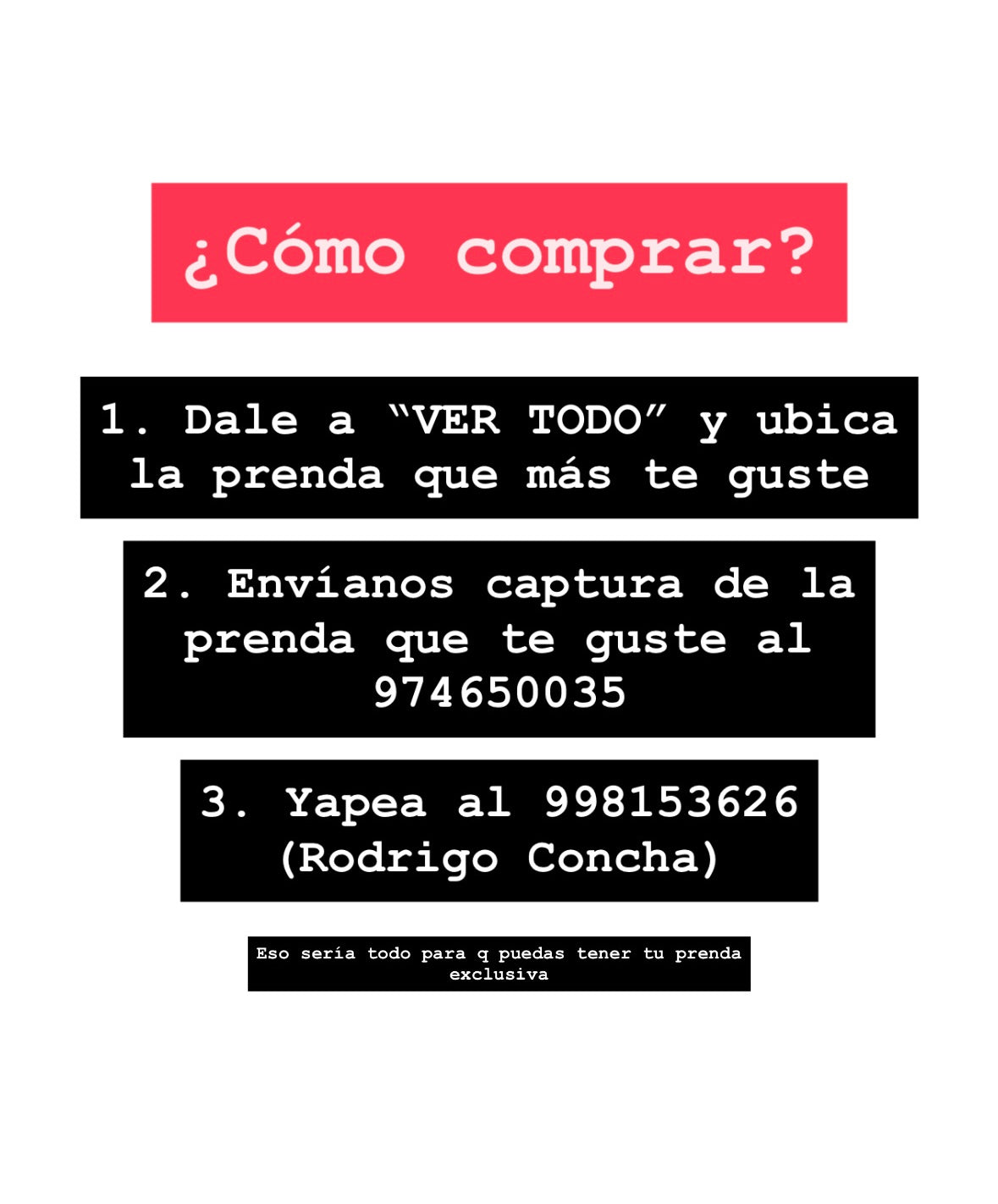 1. ¿Cómo comprar?