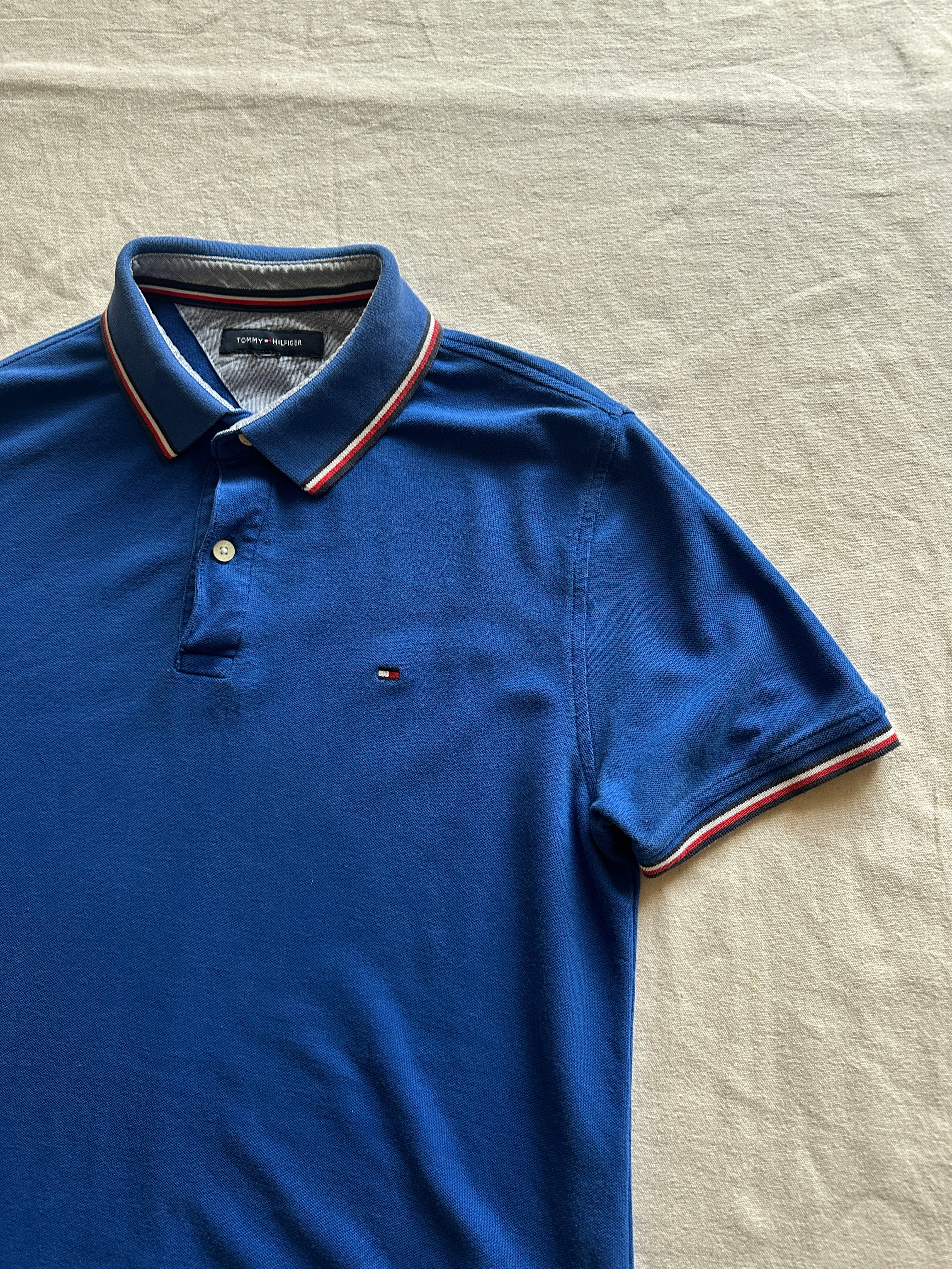1. Tommy Hilfiger — Camisero Azul, Talla L