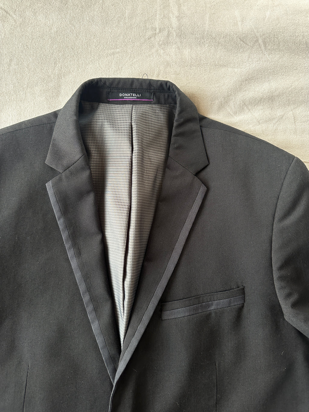 Donatelli — Blazer Negro, Talla L