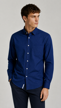 Michael Kors — Camisa Azul, Talla L