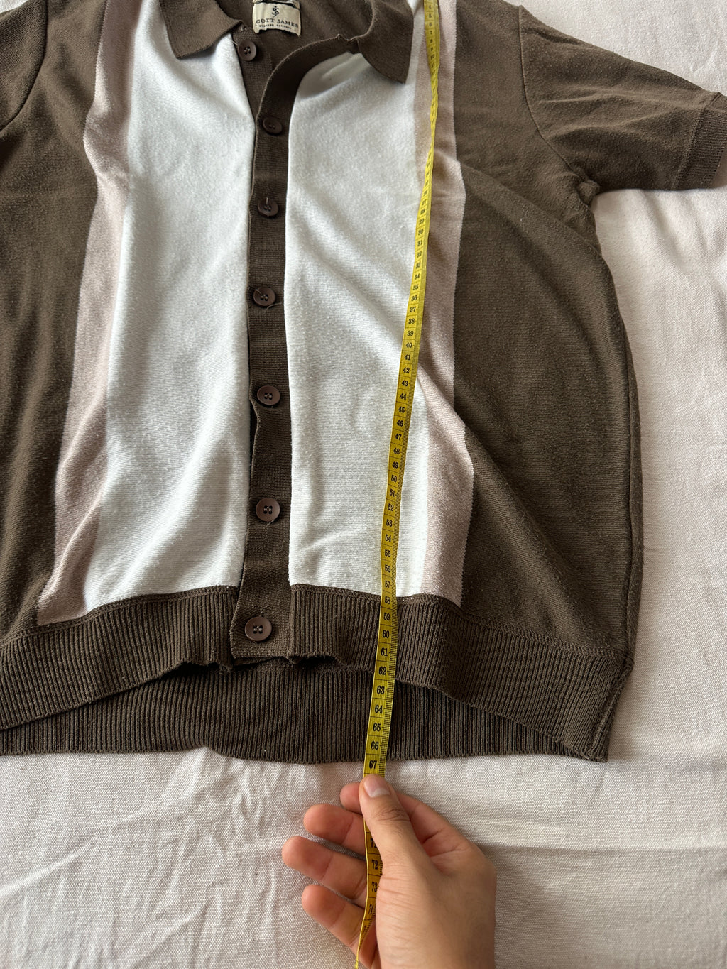 Scott James — Camisero Hilo, Talla M
