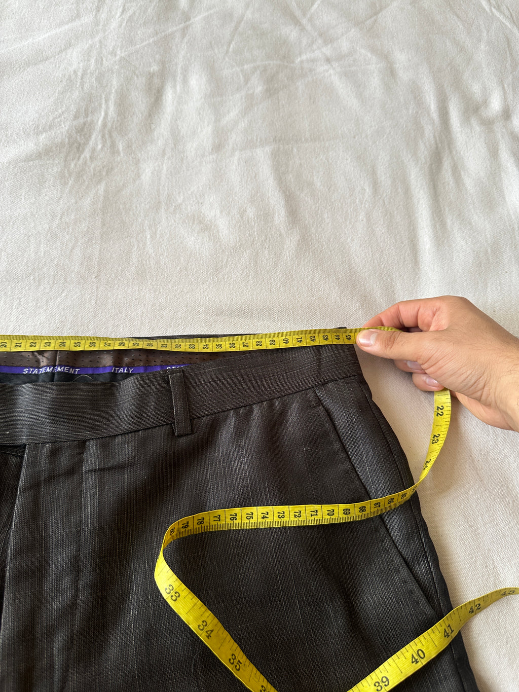 Statement Italy Confidence — Terno Hecho en Italia, Talla L