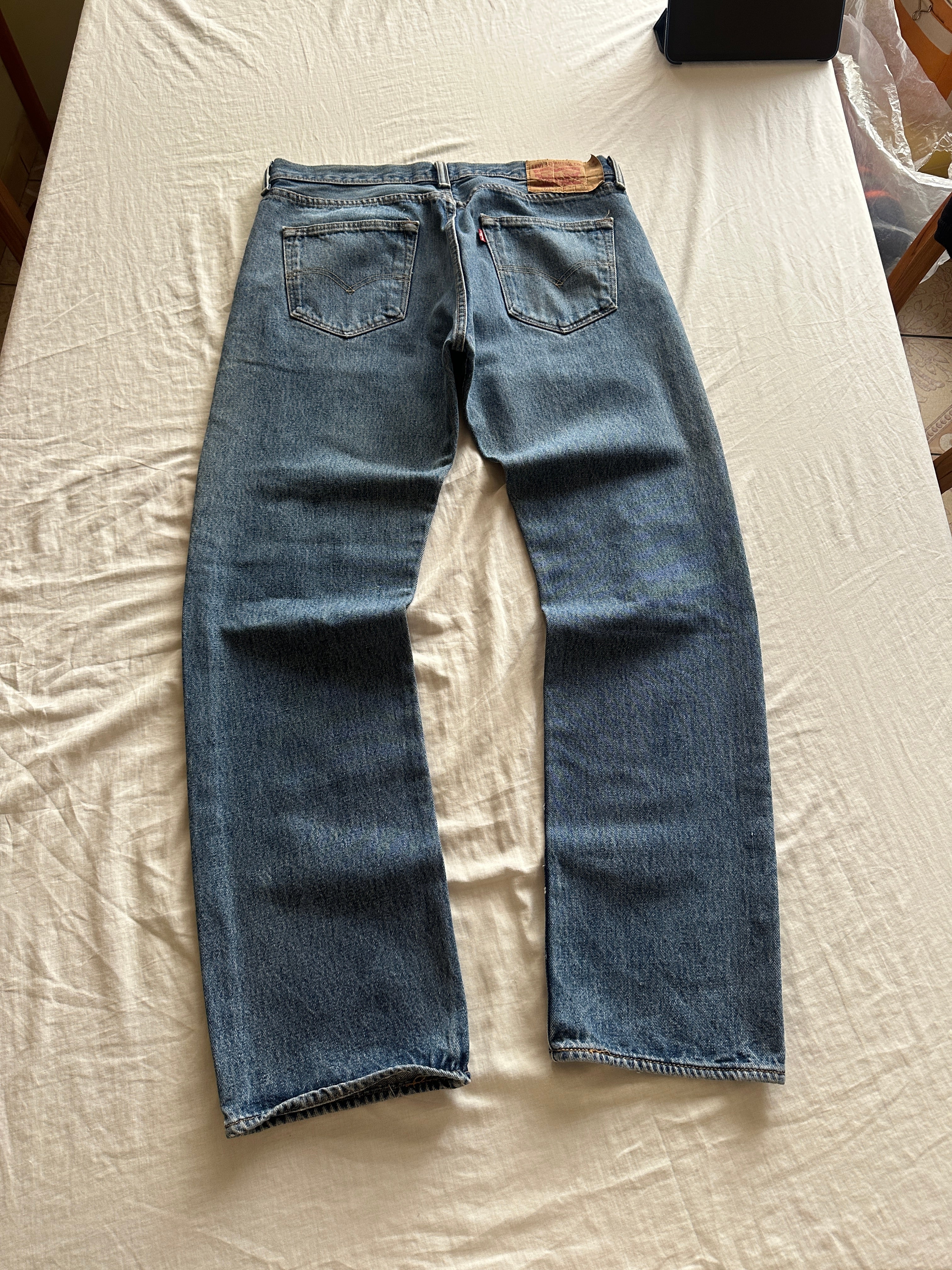 Levi’s 501 — Baggy Jean Botones, Talla 34x32
