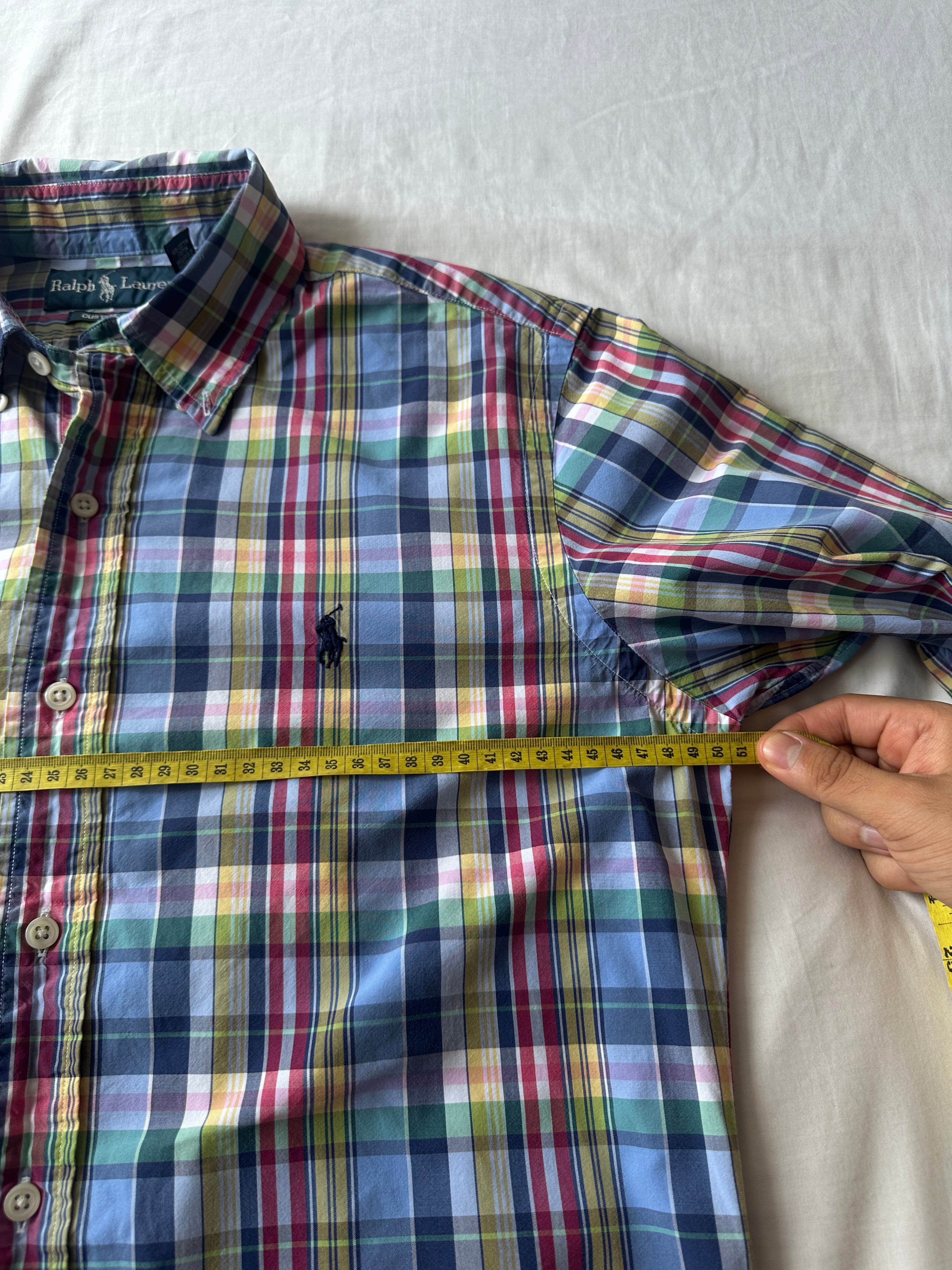 1. Ralph Lauren — Camisa Cuadros, Talla S