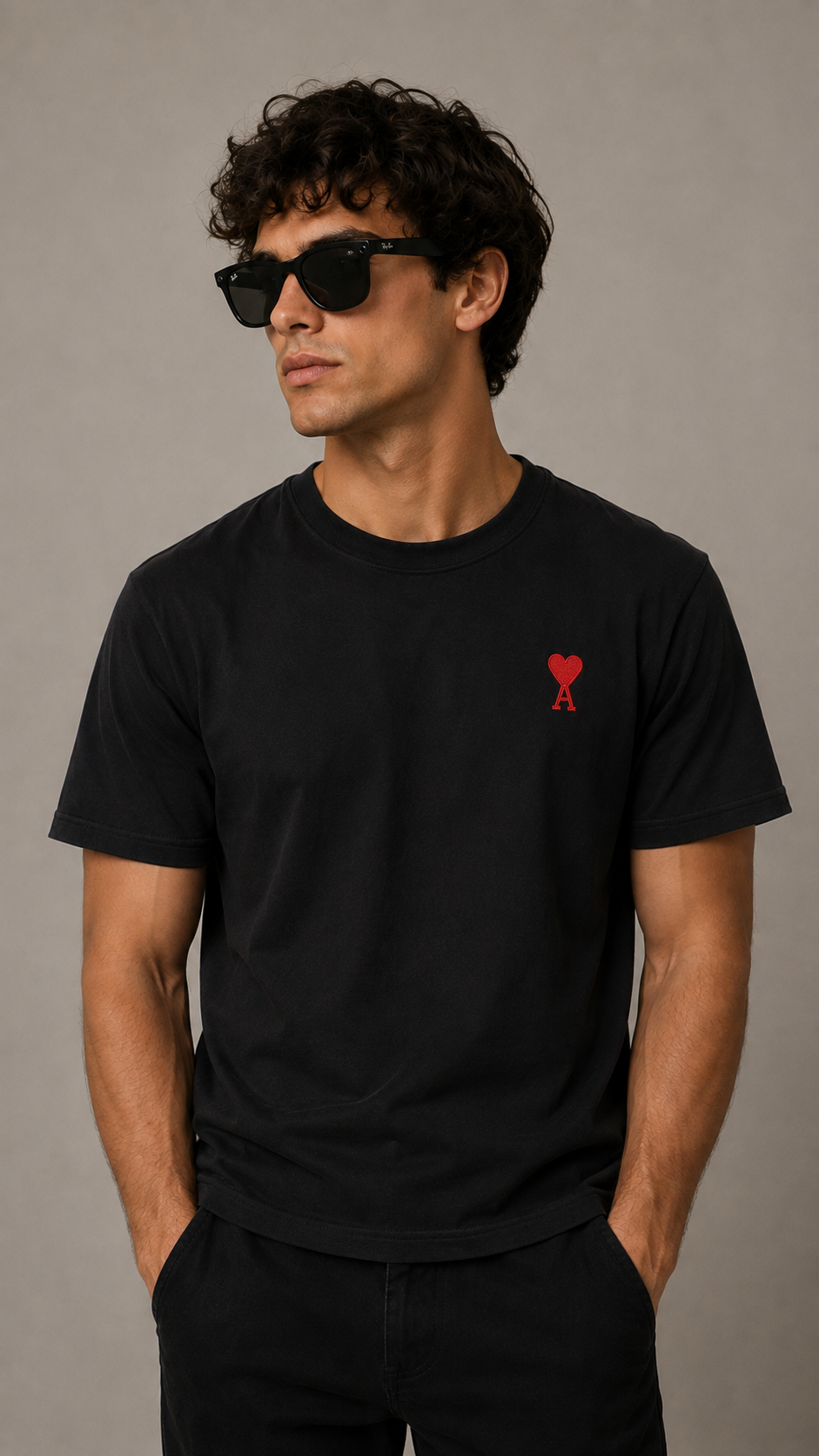 Ami Paris — Nuevo Polo Original, Talla M