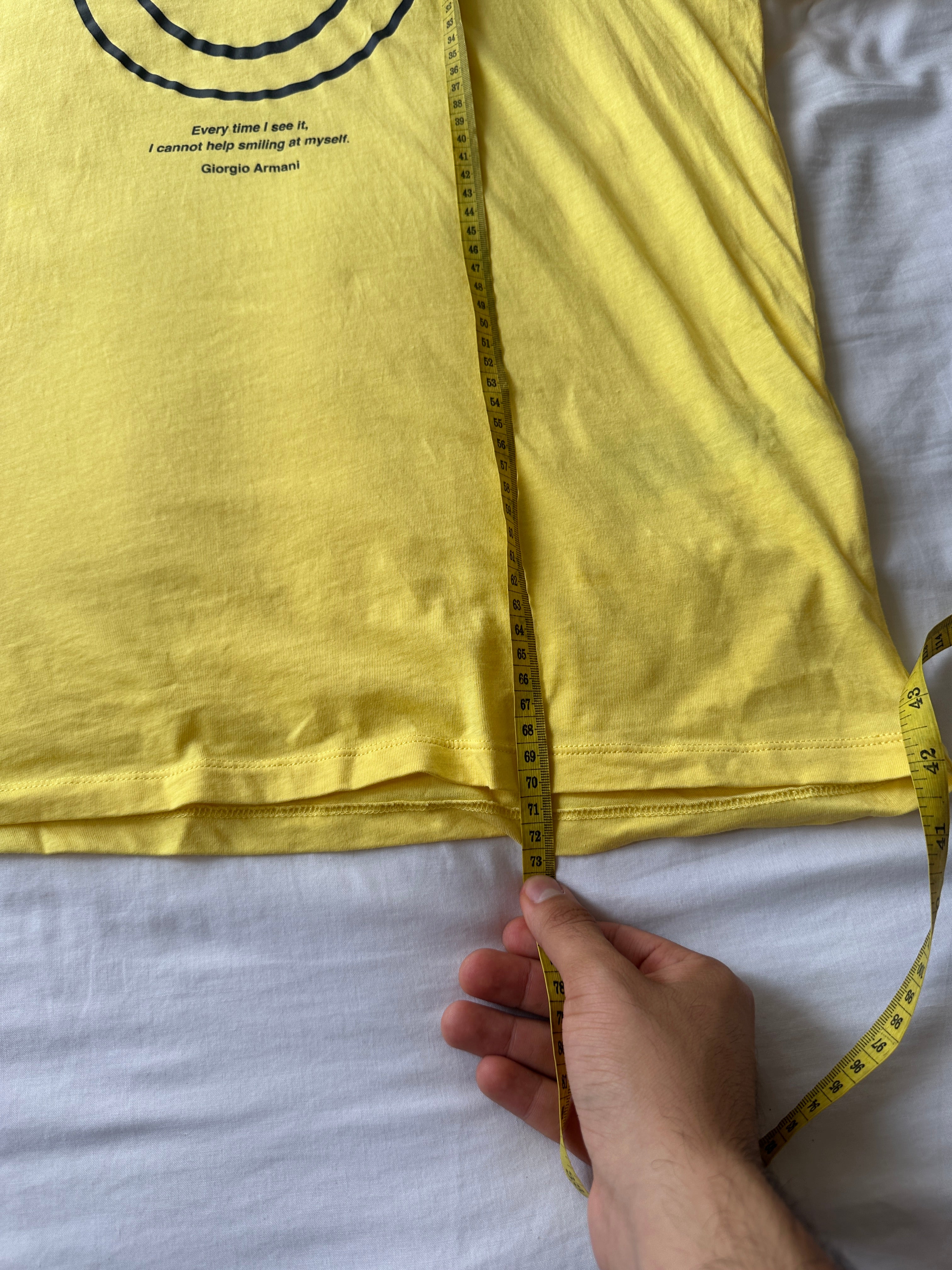 Armani Exchange — Polo Happy Face, Talla M