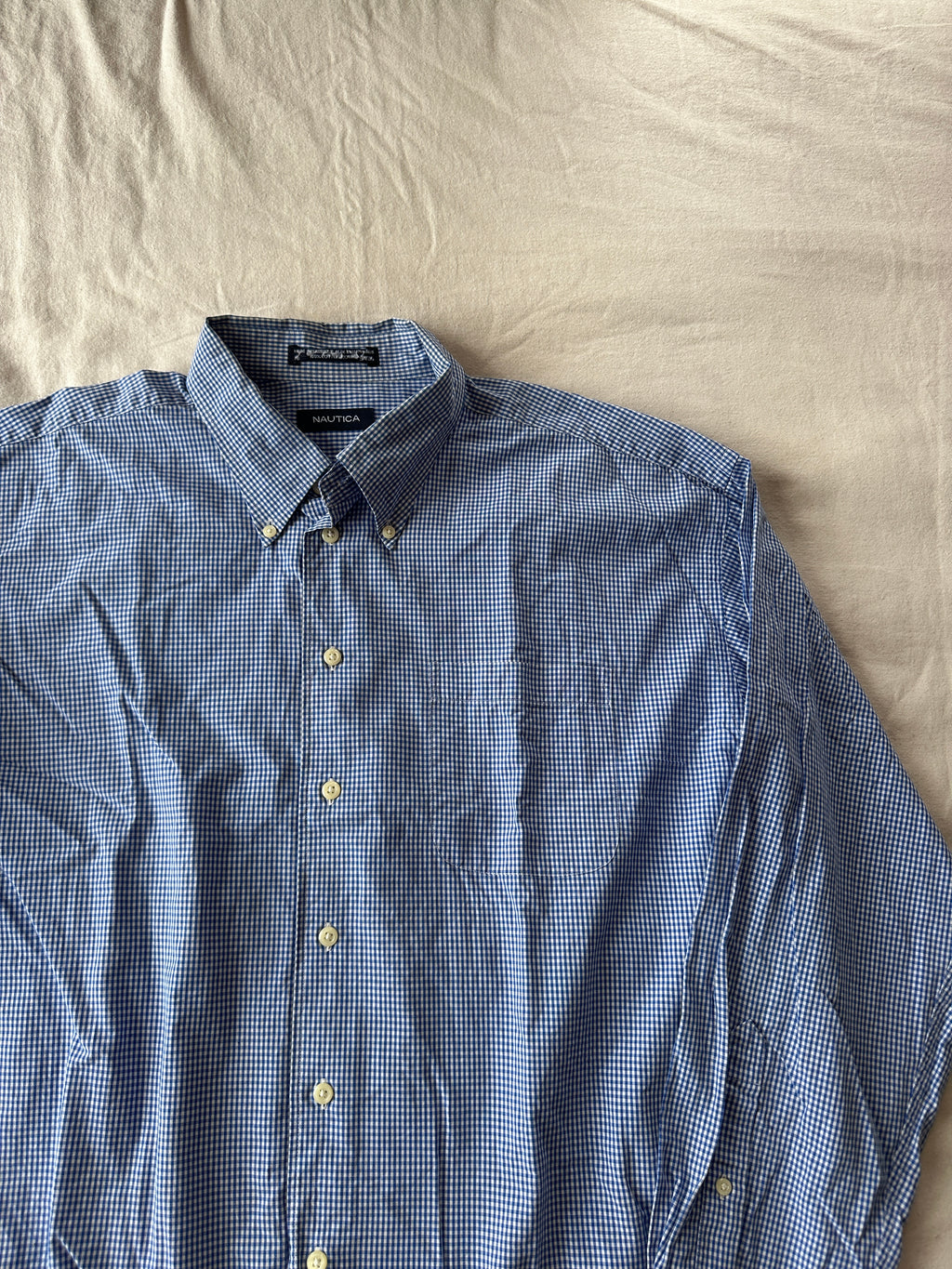Náutica — Camisa Cuadros, Talla XL