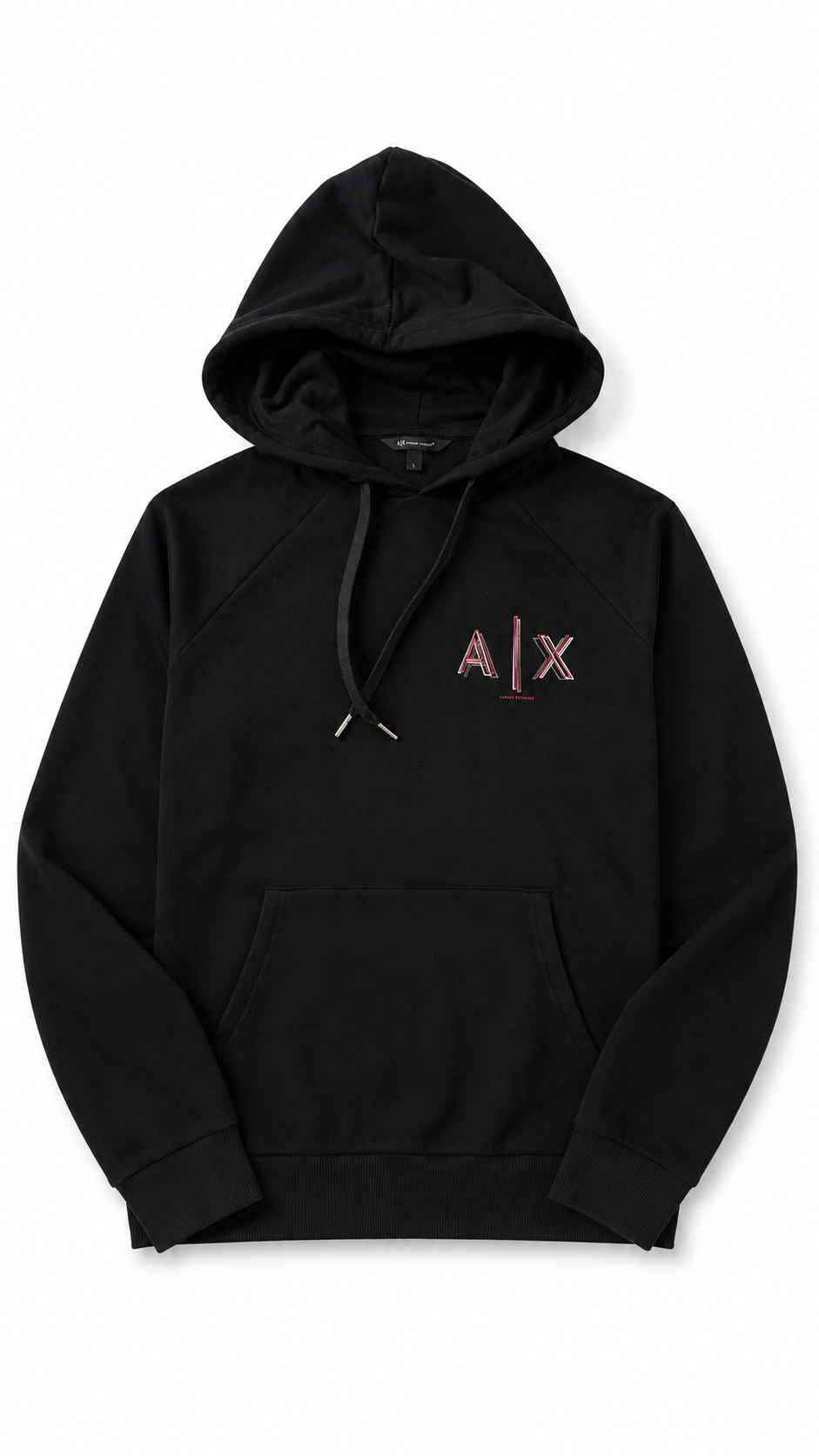 Armani Exchange — Hoodie Negro, Talla L