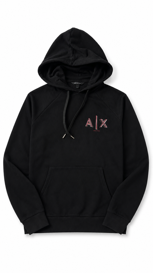 Armani Exchange — Seminuevo Polera Negro, Talla L