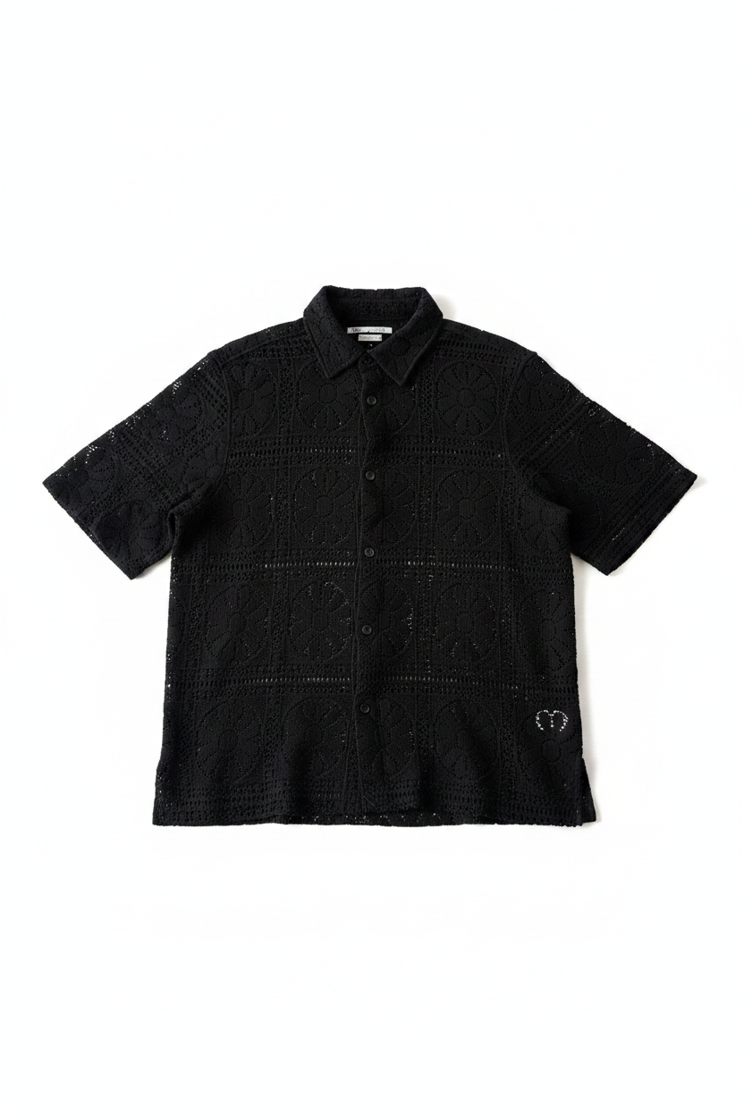 Zara — Camisero Hilo, Talla S