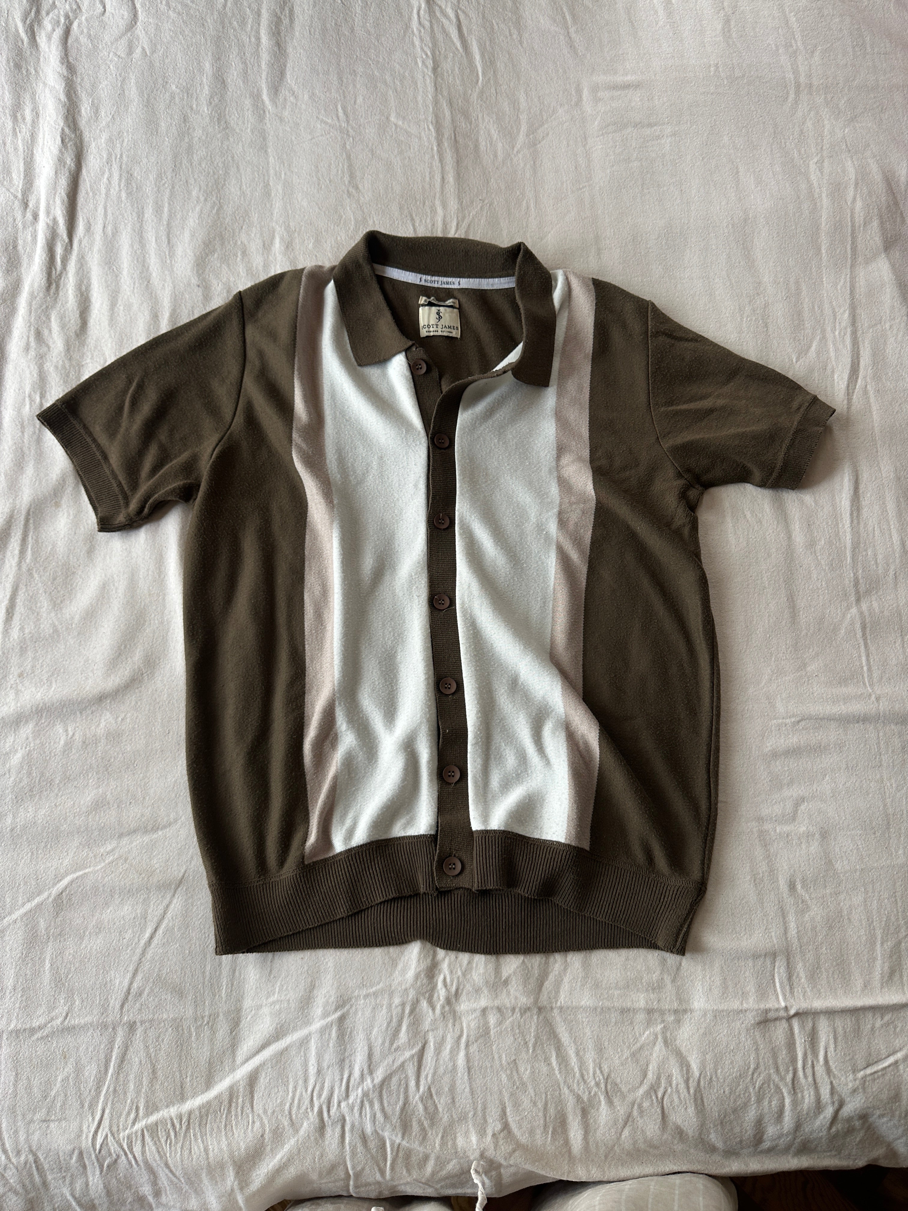 Scott James — Camisero Hilo, Talla M