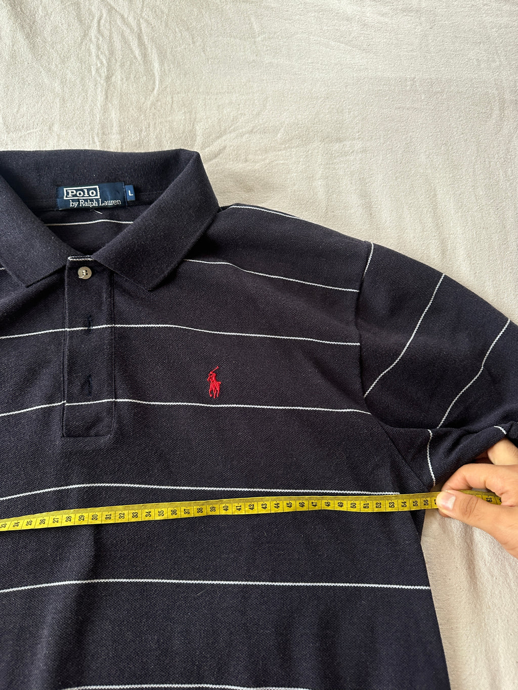 1. Ralph Lauren — Camisero Rayas, Talla L