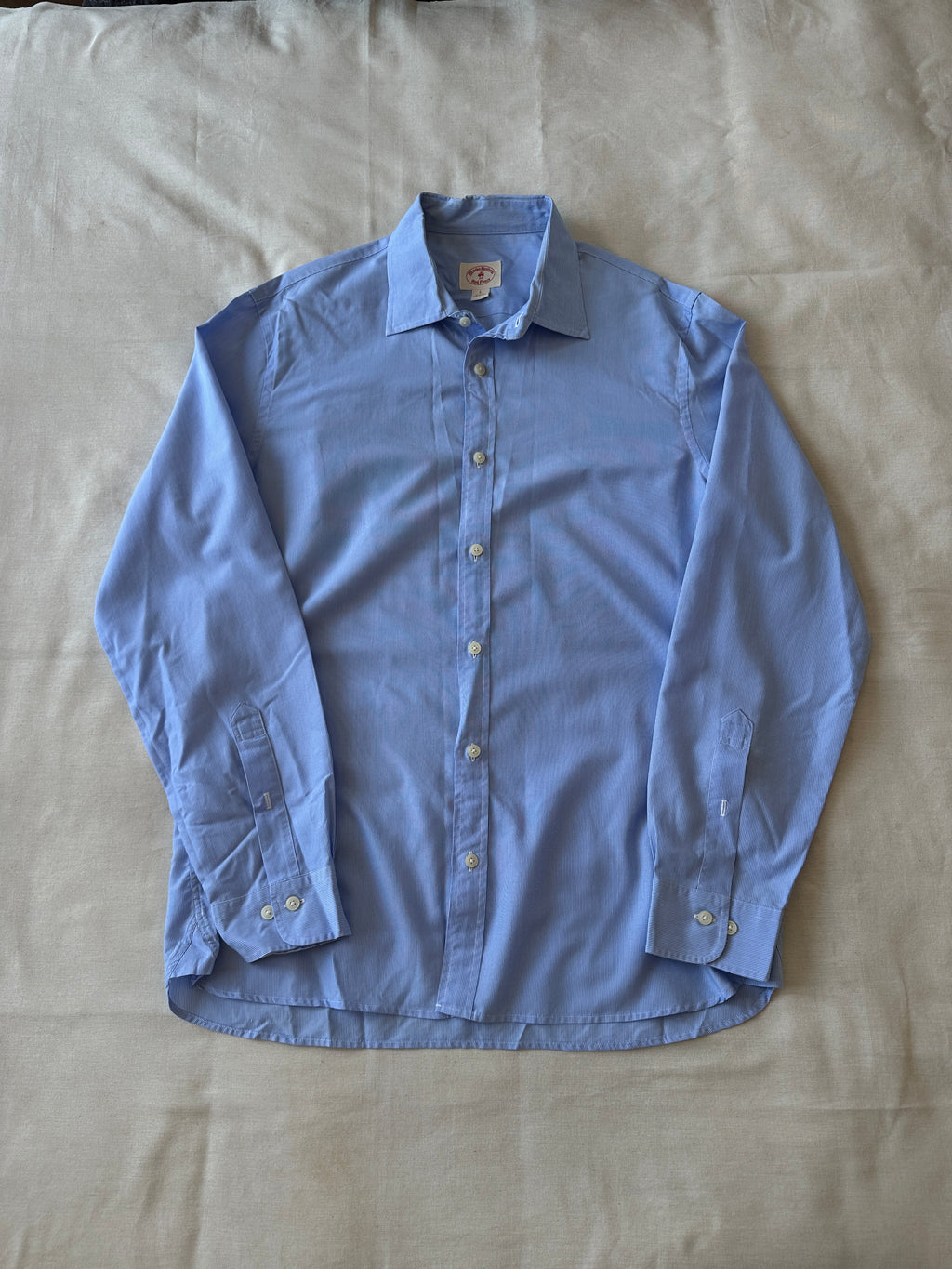 Brooks Brothers — Camisa Celeste, Talla L