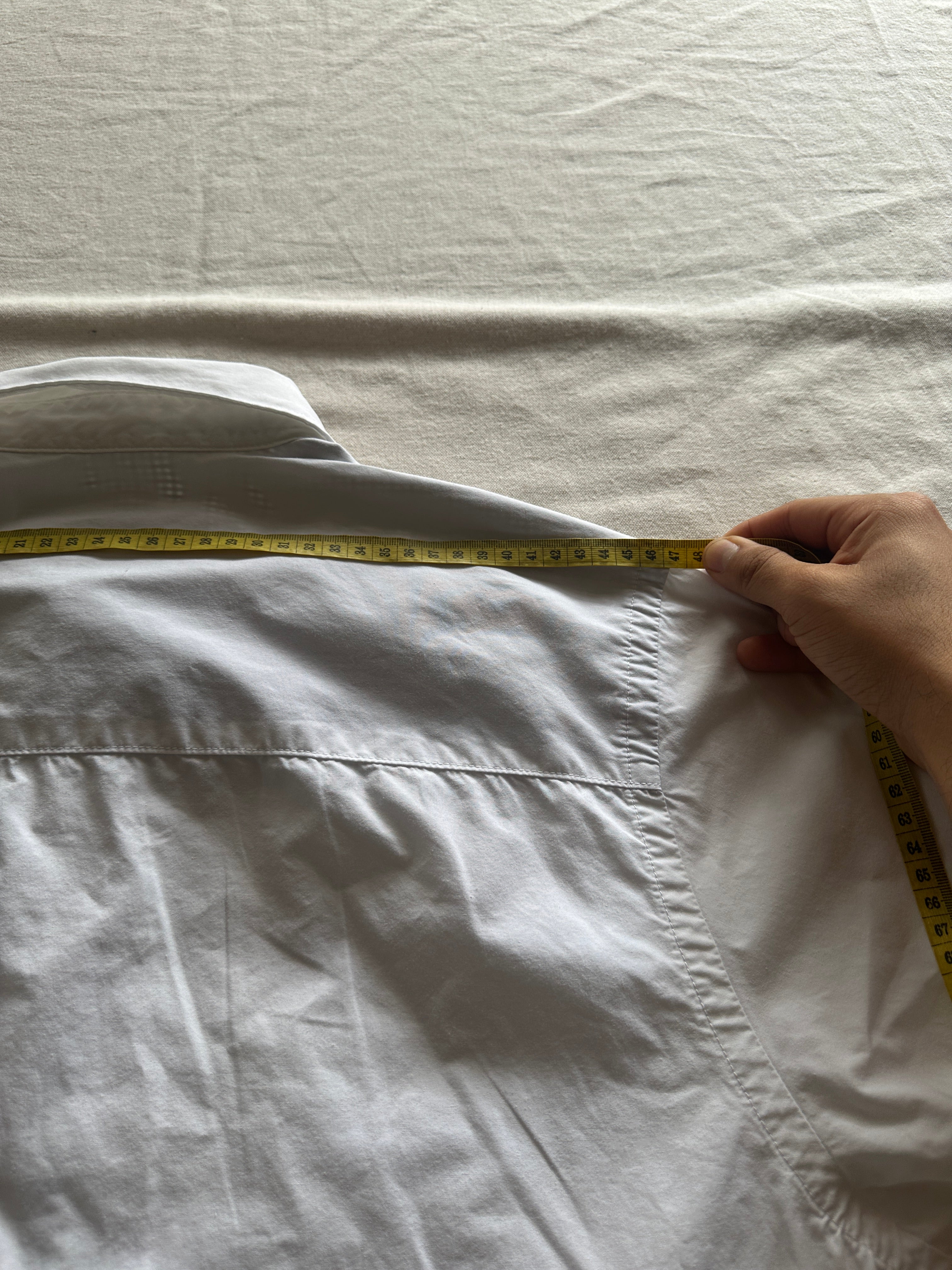 La Martina — Camisa Blanca Coleccion UK, Talla L