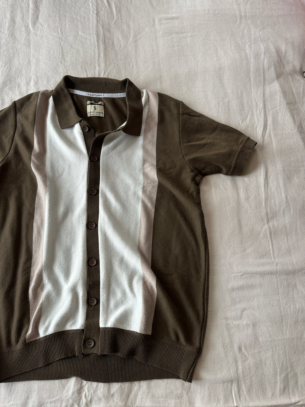 Scott James — Camisero Hilo, Talla M