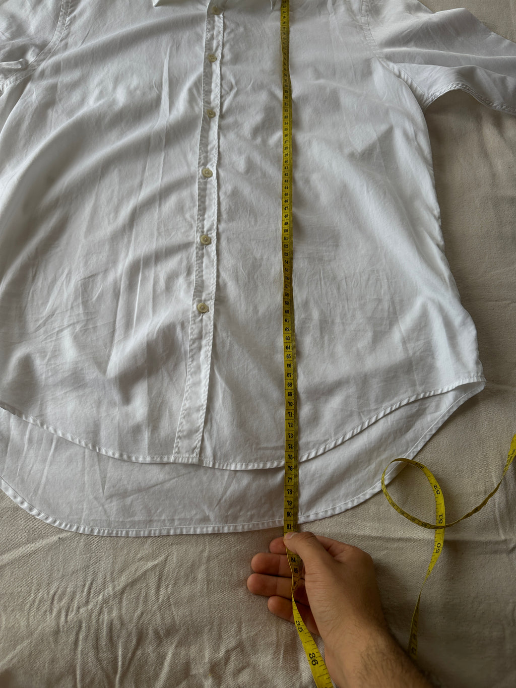 Zara — Camisa Blanca, Talla XL