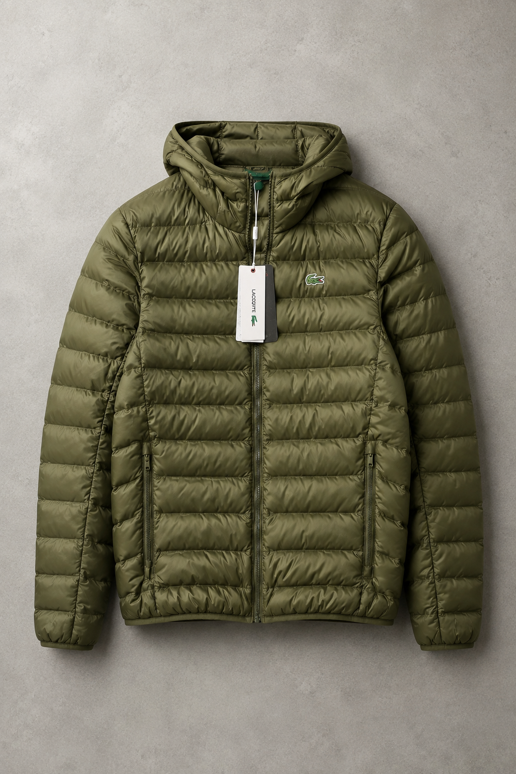 Lacoste — Casaca Plumas