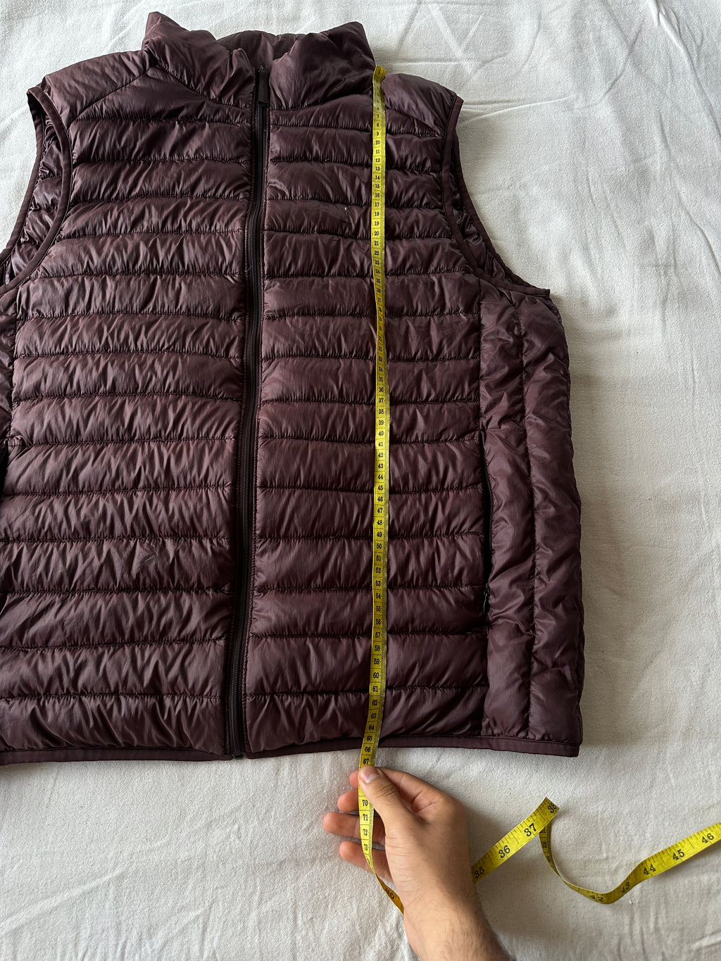 Uniqlo — Chaleco Plumas, Talla L