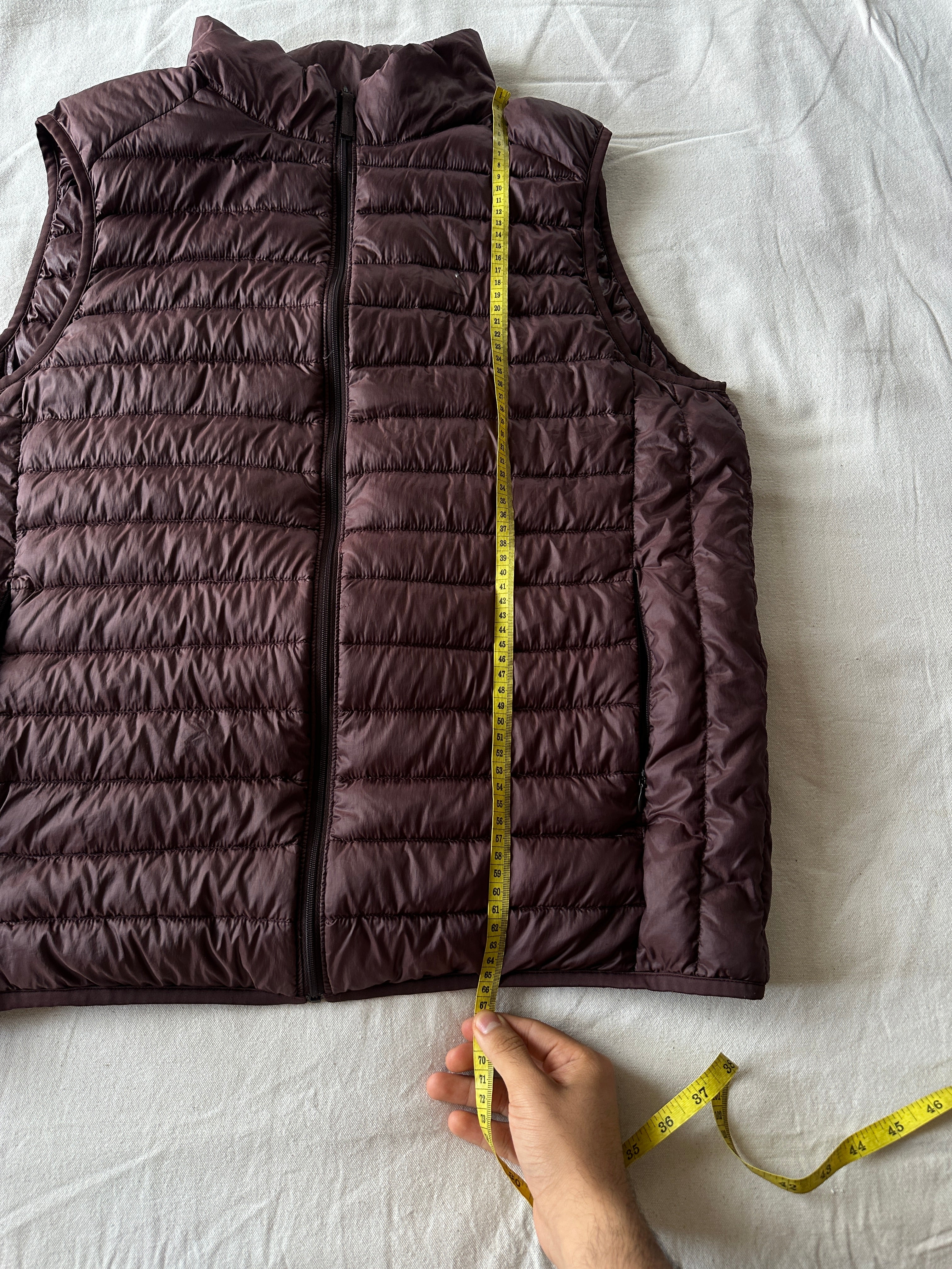 Uniqlo — Chaleco Plumas, Talla L