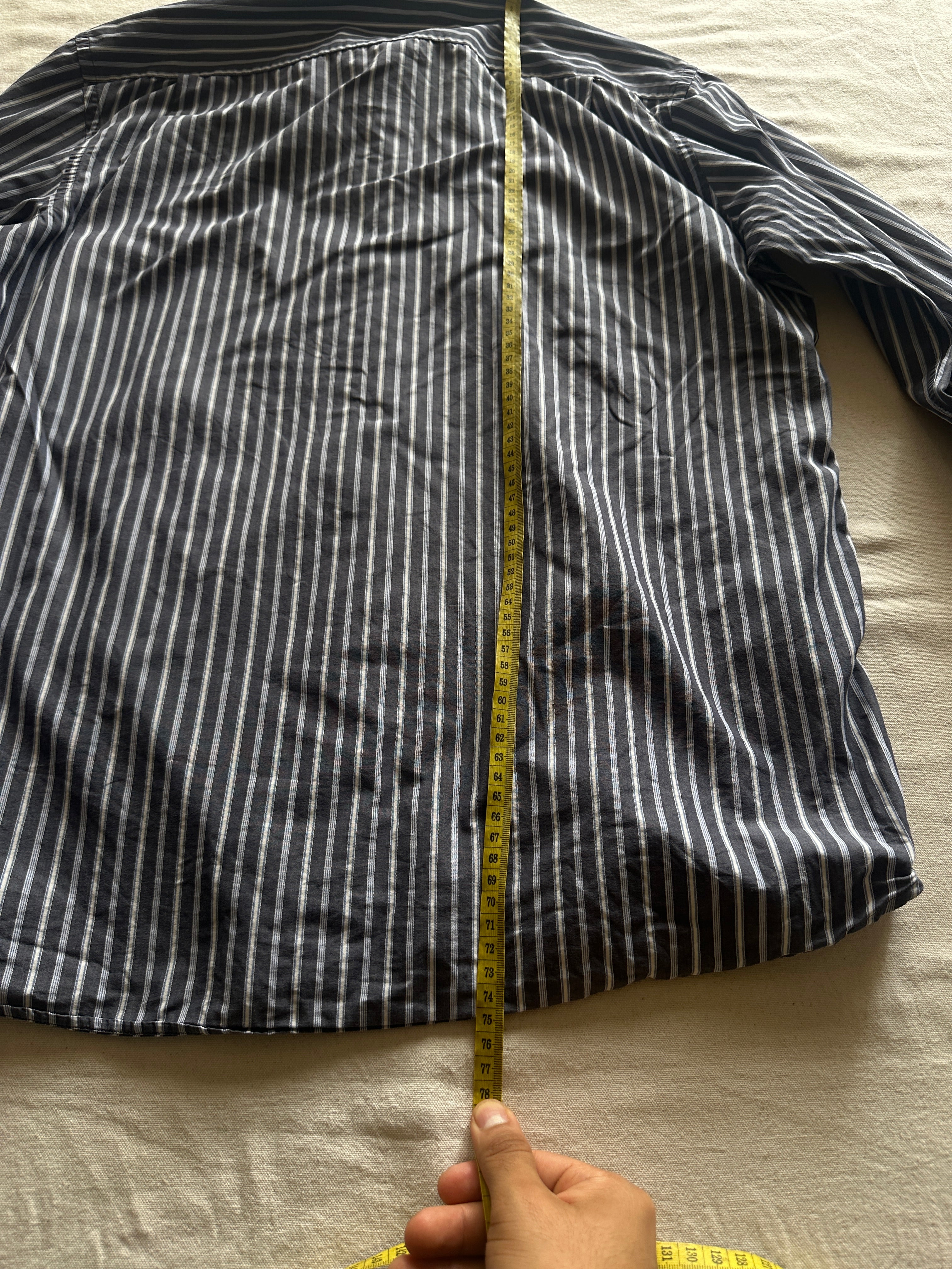 Givenchy — Camisa Rayas, Talla XL