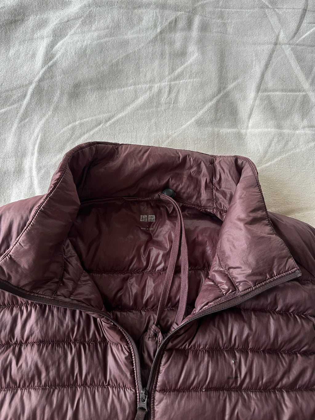 Uniqlo — Chaleco Plumas, Talla L