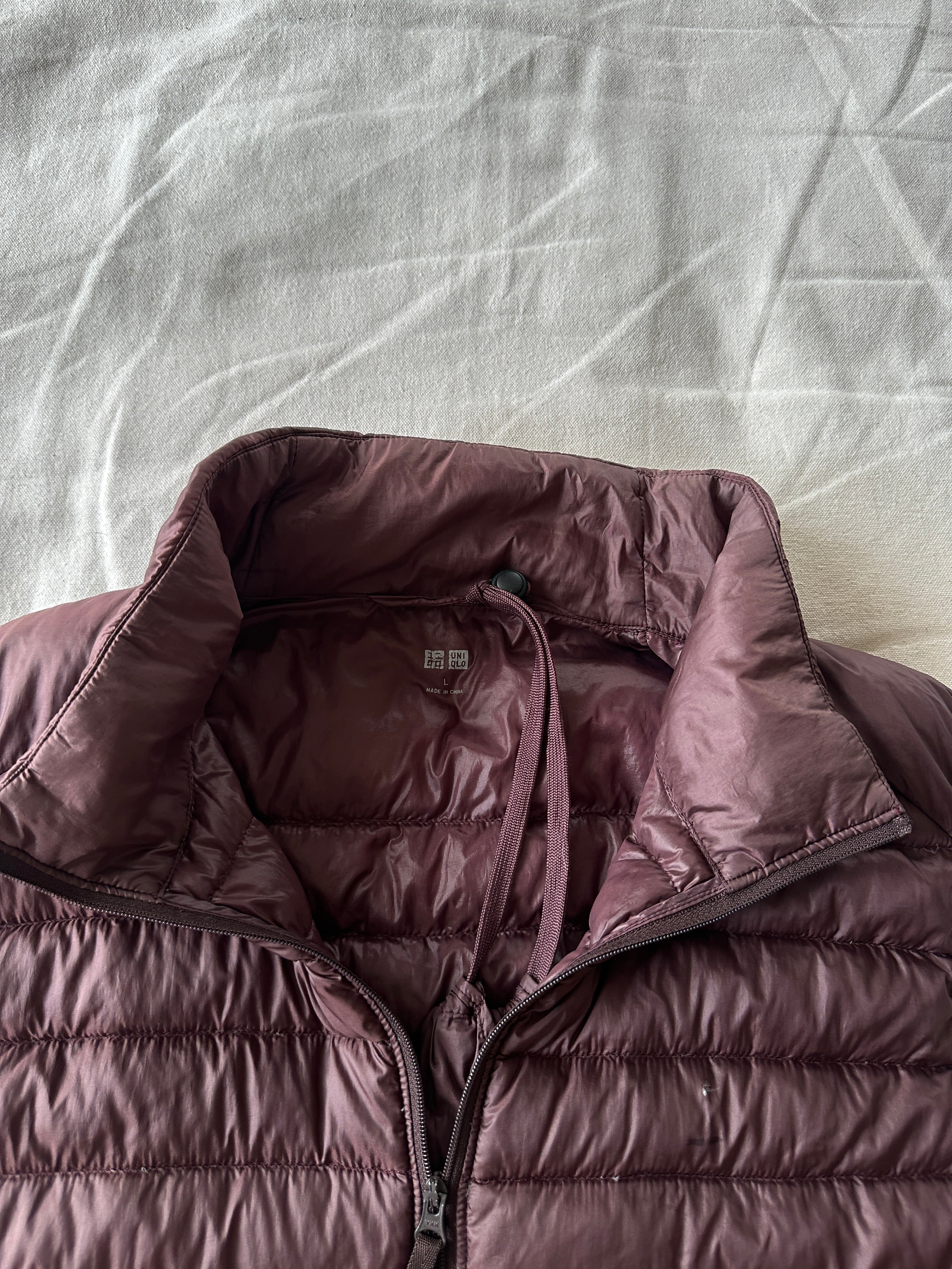 Uniqlo — Chaleco Plumas, Talla L