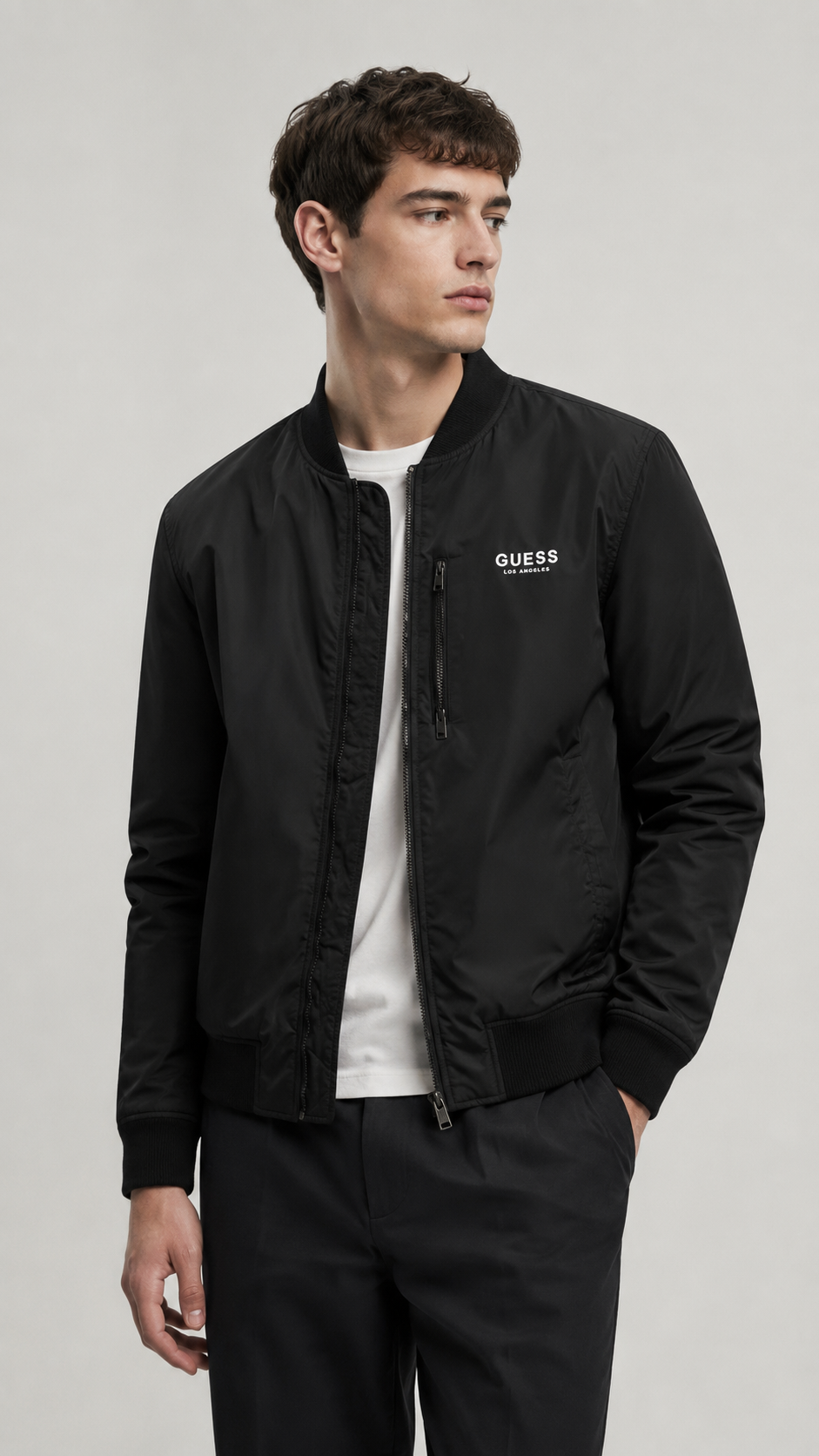 Guess — Bomber Jacket, Talla S