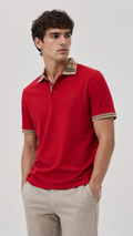 Burberry — Camisero Rojo, Talla L